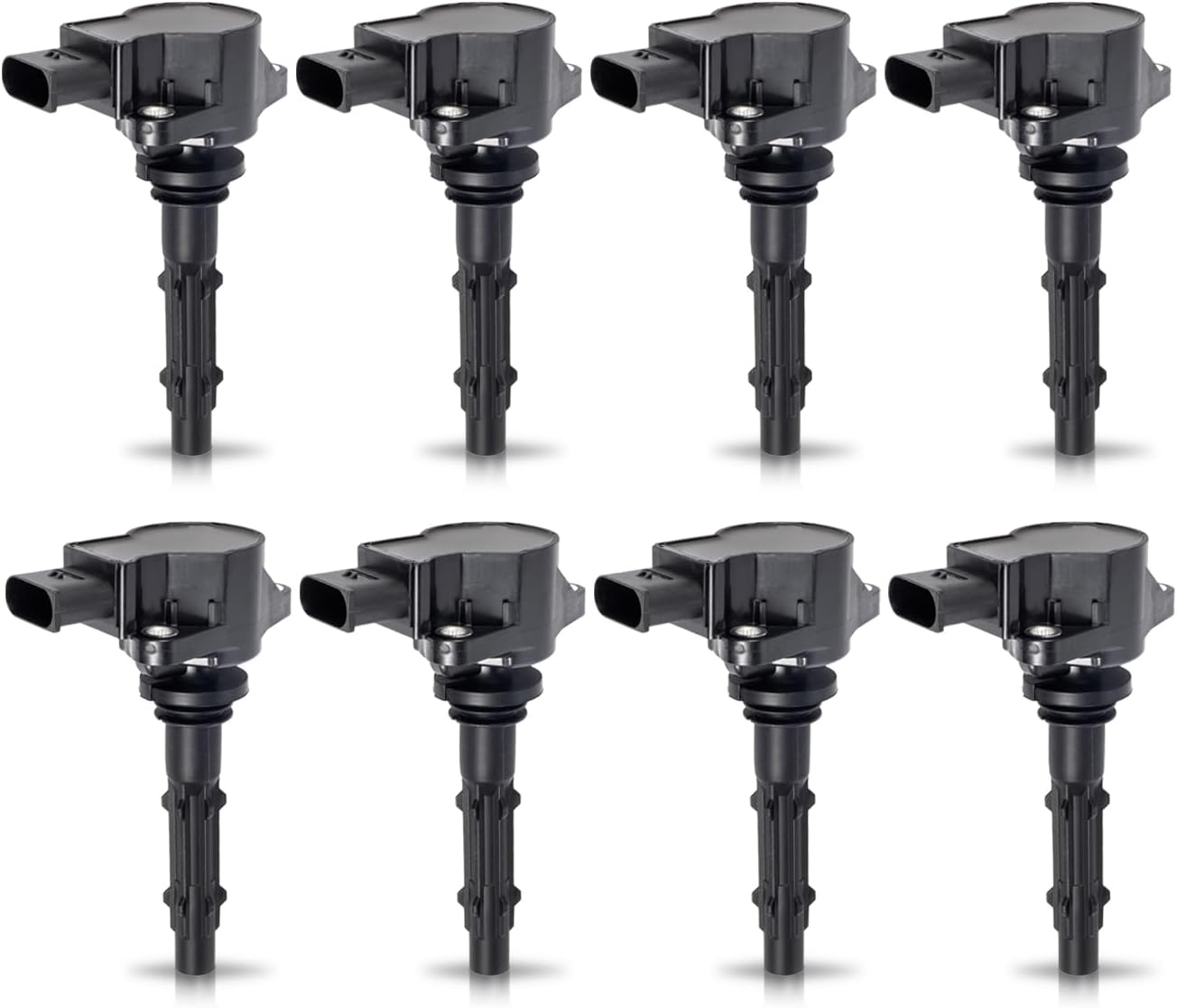 ENA Pack 8 Ignition Coil 4.6L 5.5L Compatible with Mercedes-Benz 2007 2008 2009 2010 2011 2012 2013 2014 2015 CL550 CLK550 CLS550 E550 G550 GL450 GL550 S550 SL550 ML450 Coils for UF535 07C905115
