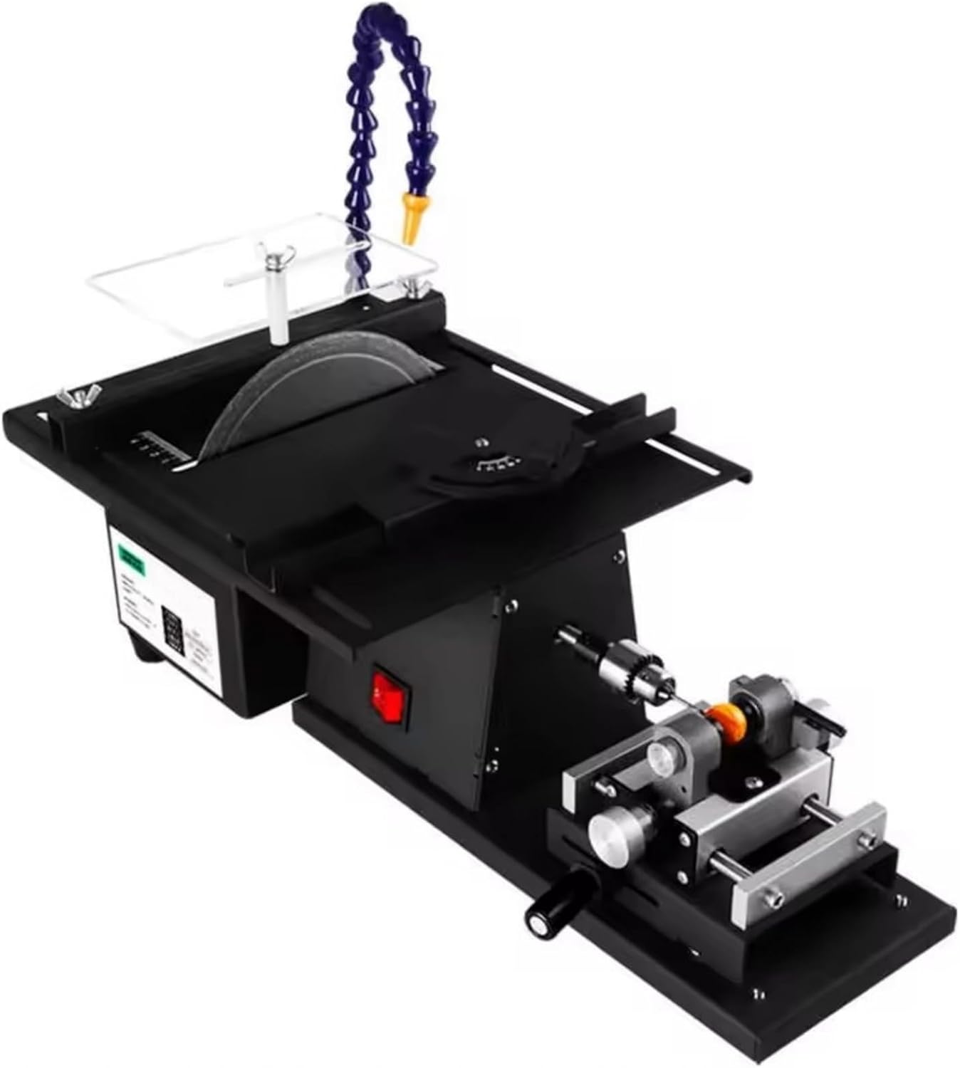 Lapidary Equipment 1850W Lapidary Saw Cutting Rocks Lapidary Rock Saw for Cutting Rocks Lapidary Polisher for Grinding Engraving Polishing Drilling