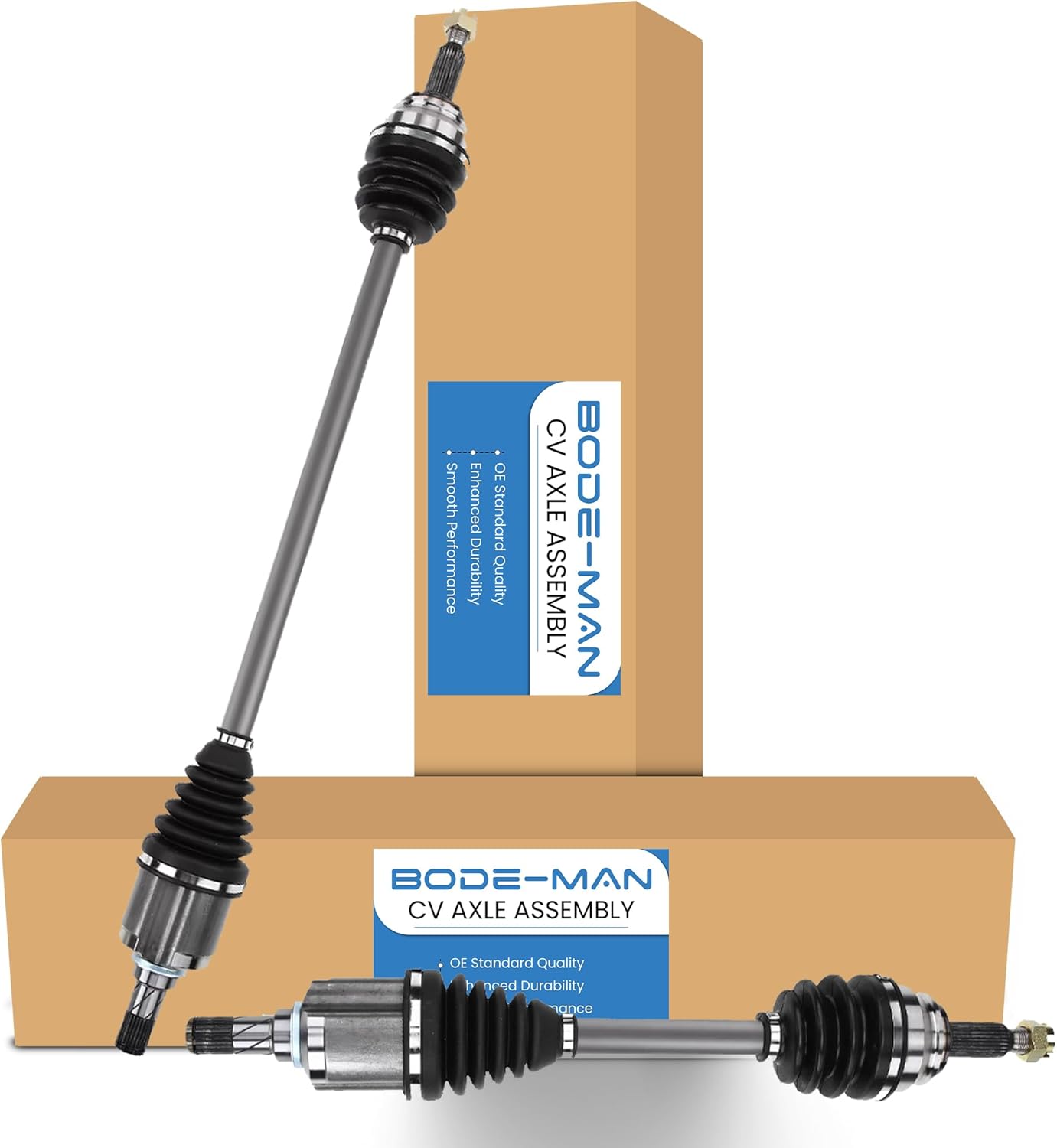 Pair 2 Front Left & Right CV Axle Drive Shaft Assemblies for 2007-2012 Dodge Caliber for 2007-2017 Jeep Compass Patriot 2WD 2.0L w/CVT Trans.