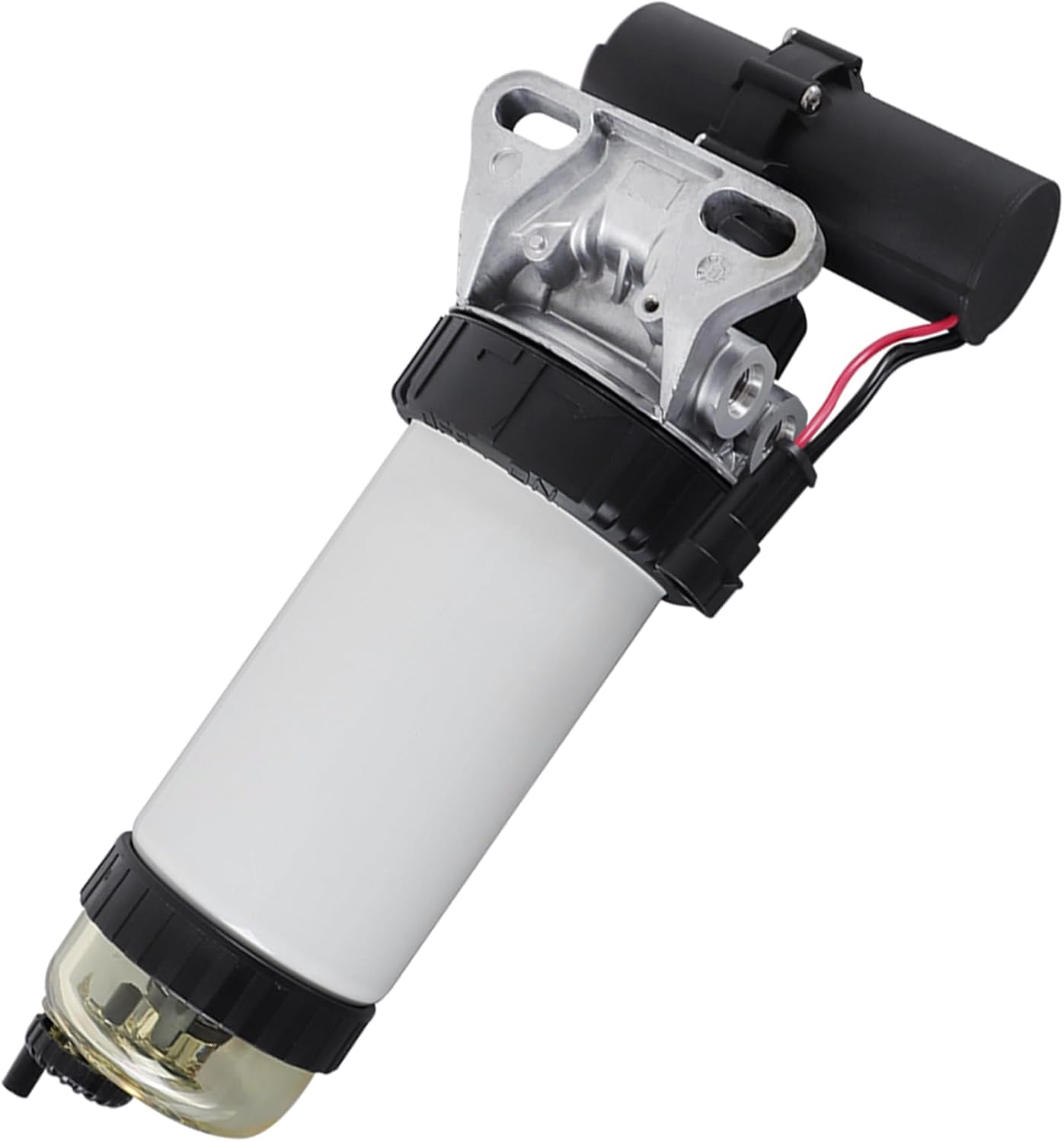 waltyotur Fuel Pump & Filter Assembly Replacement for New Holland LS180 LS190 LX865 Replacement for 87802202 87802238