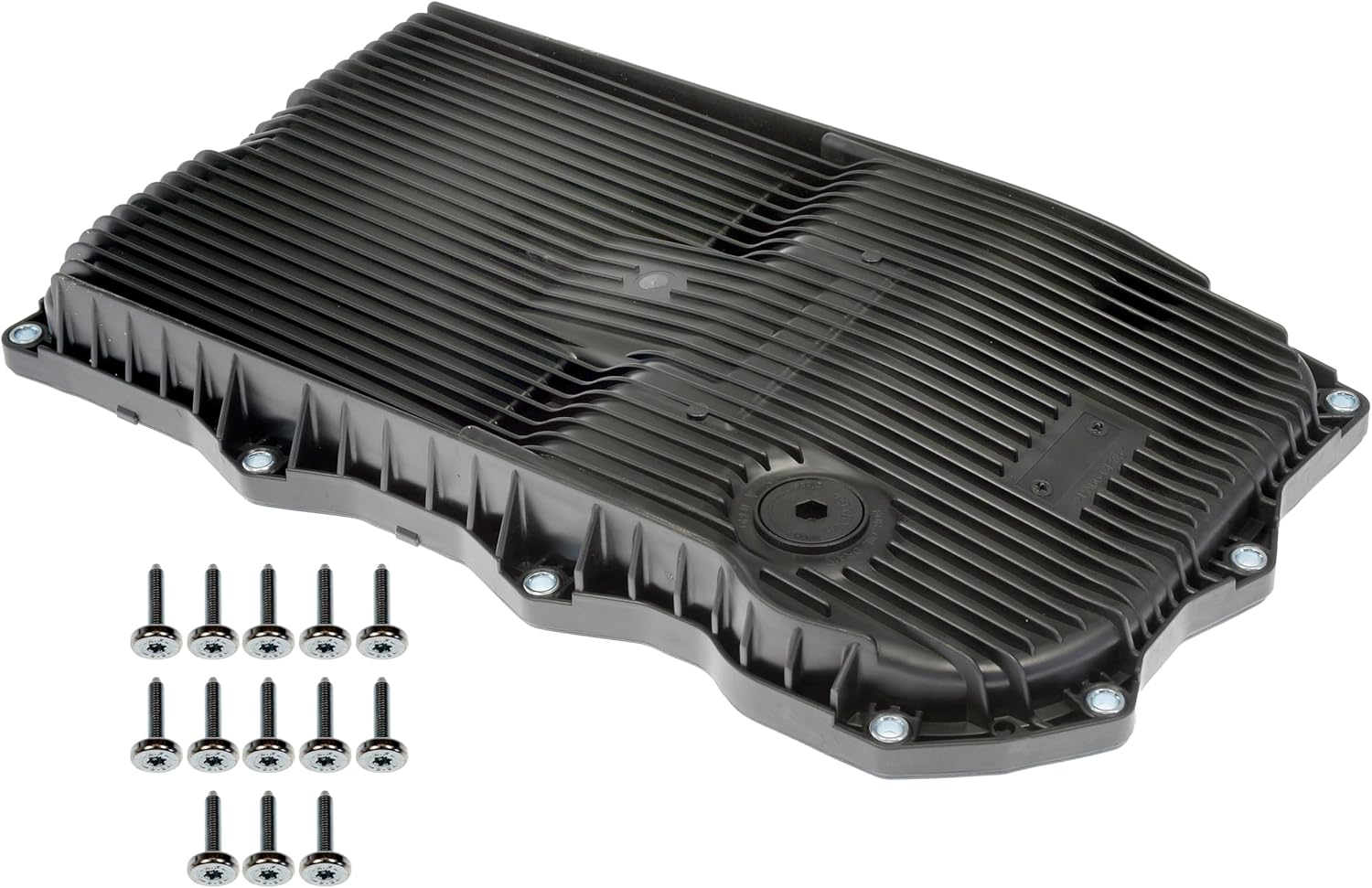 Dorman 265-850 Transmission Pan With Drain Plug, Gasket And Bolts Compatible with Select Models (OE FIX)