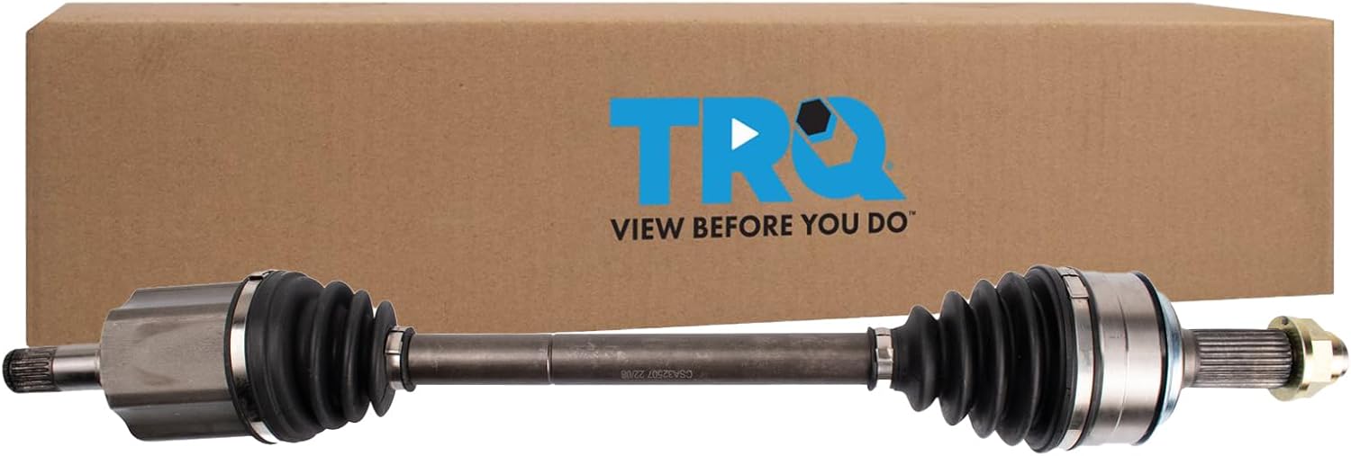 TRQ Front Right CV Axle Shaft Assembly Passenger Side Compatible with 2012-2019 Ford Explorer