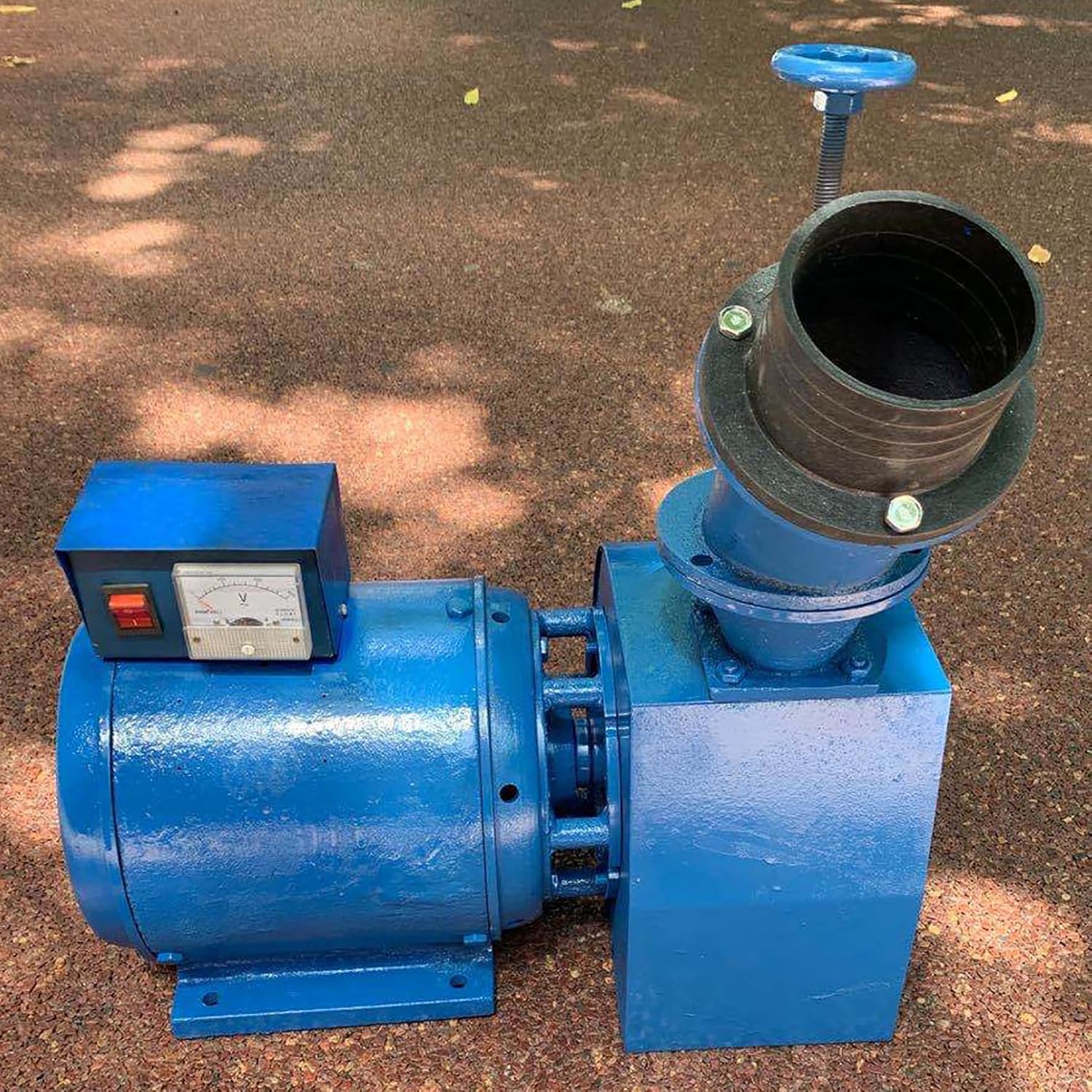 2000W High Power Hydro Generator Turbines 220V Horizontal Hydroelectric Generator With Voltage Indicating Terminals, 500-1500RPM Shock Hydroelectric Generators For Outdoors, Rivers,2kw,220V