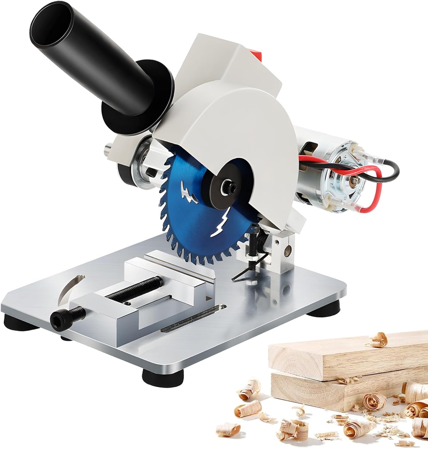 Mini Miter Saw, 96w Electric Table Saw, 0-45 Degree Adjustable Angle, Multifunctional For Metal Cutting, Portable Compound Saw