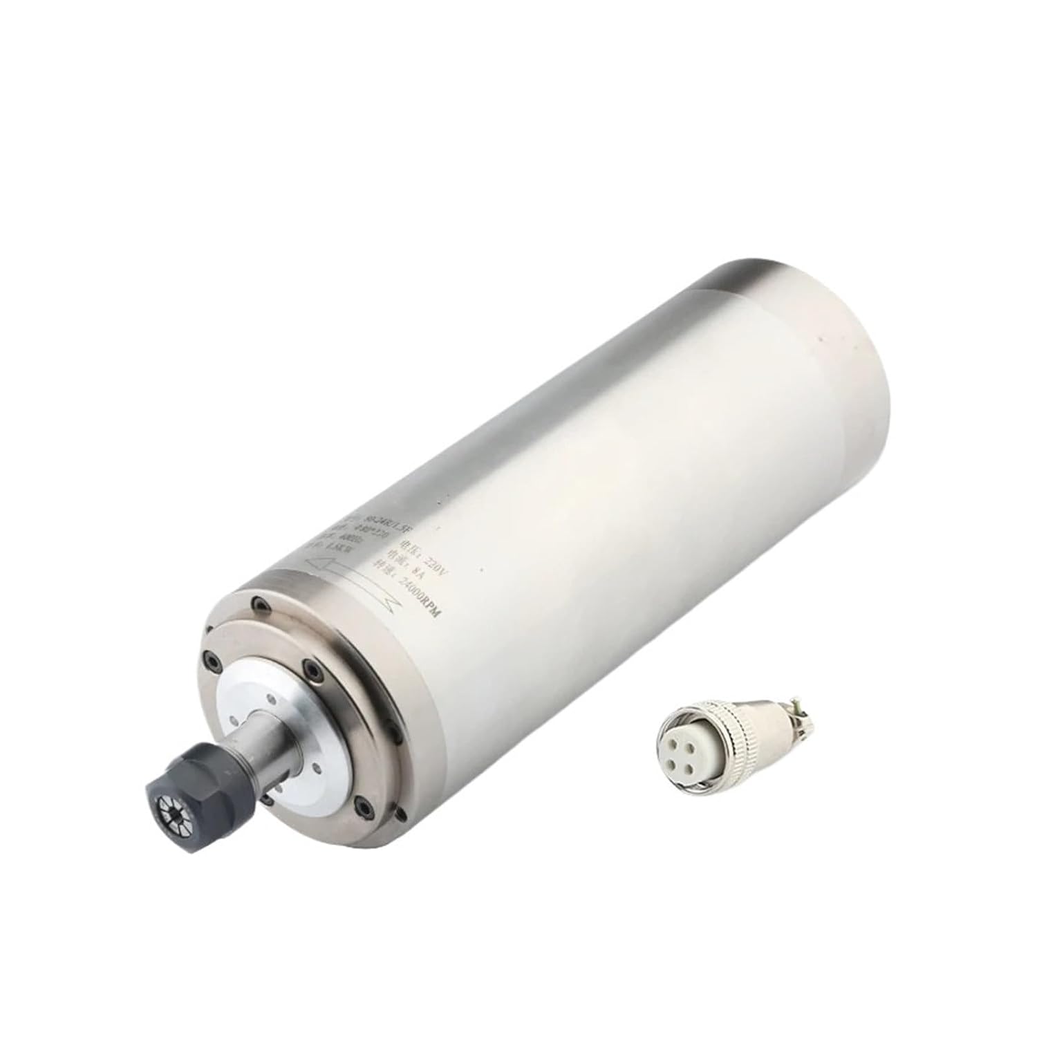 1.5KW ER16 CNC Water-Cooled Spindle 220V 80MM Milling Machine Motor for Router Woodworking Advertising Engraving