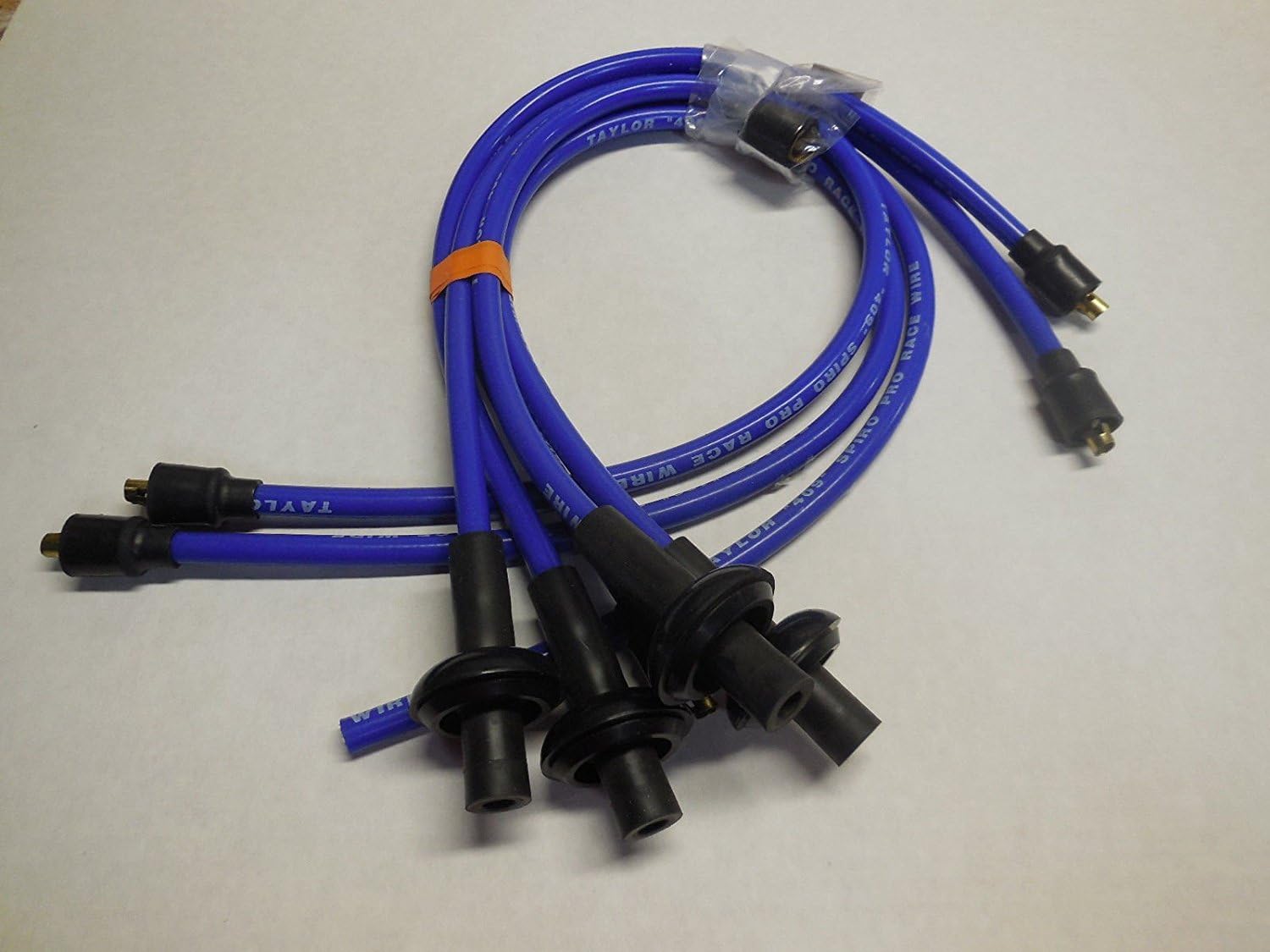 Taylor 409 Spark Plug Wires, 10.4mm, Blue, Fits Type 1 VW, Compatible with Dune Buggy