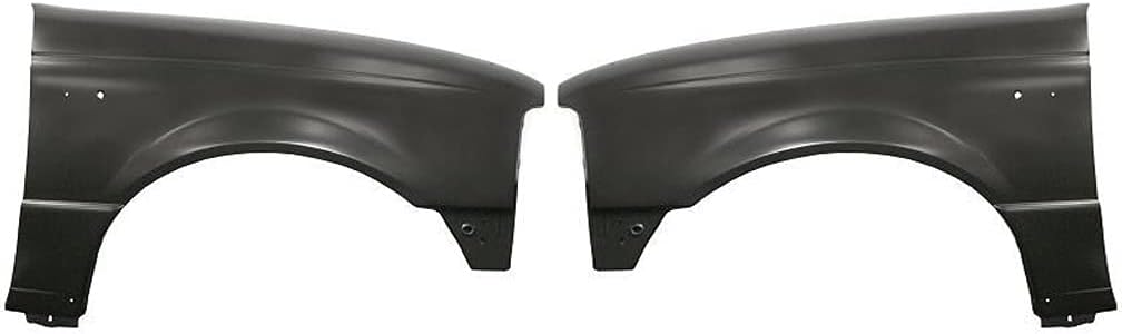 Garage-Pro Automotive Fenders for Ford Ranger 2004-2011, Front Driver and Passenger Side, w/o Wheel Opening Molding