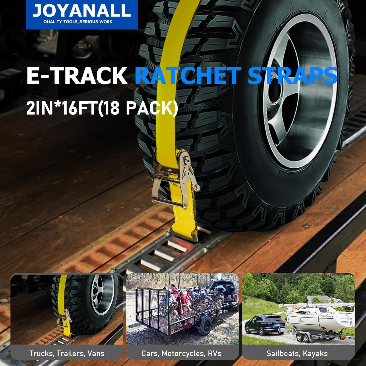 E Track Ratchet Strap 2