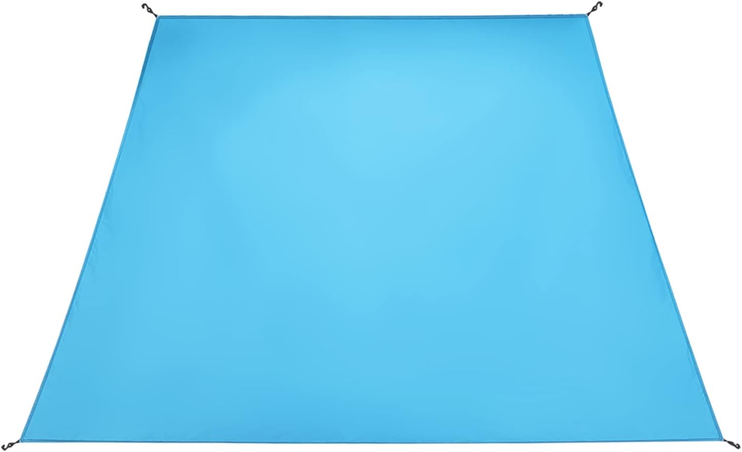 8.2'x8.2' Pop Up Canopy Tent Easy One Person Setup Instant Outdoor Beach Canopy Folding Portable Sports Shelter with 1 Sidewall - Turquoise