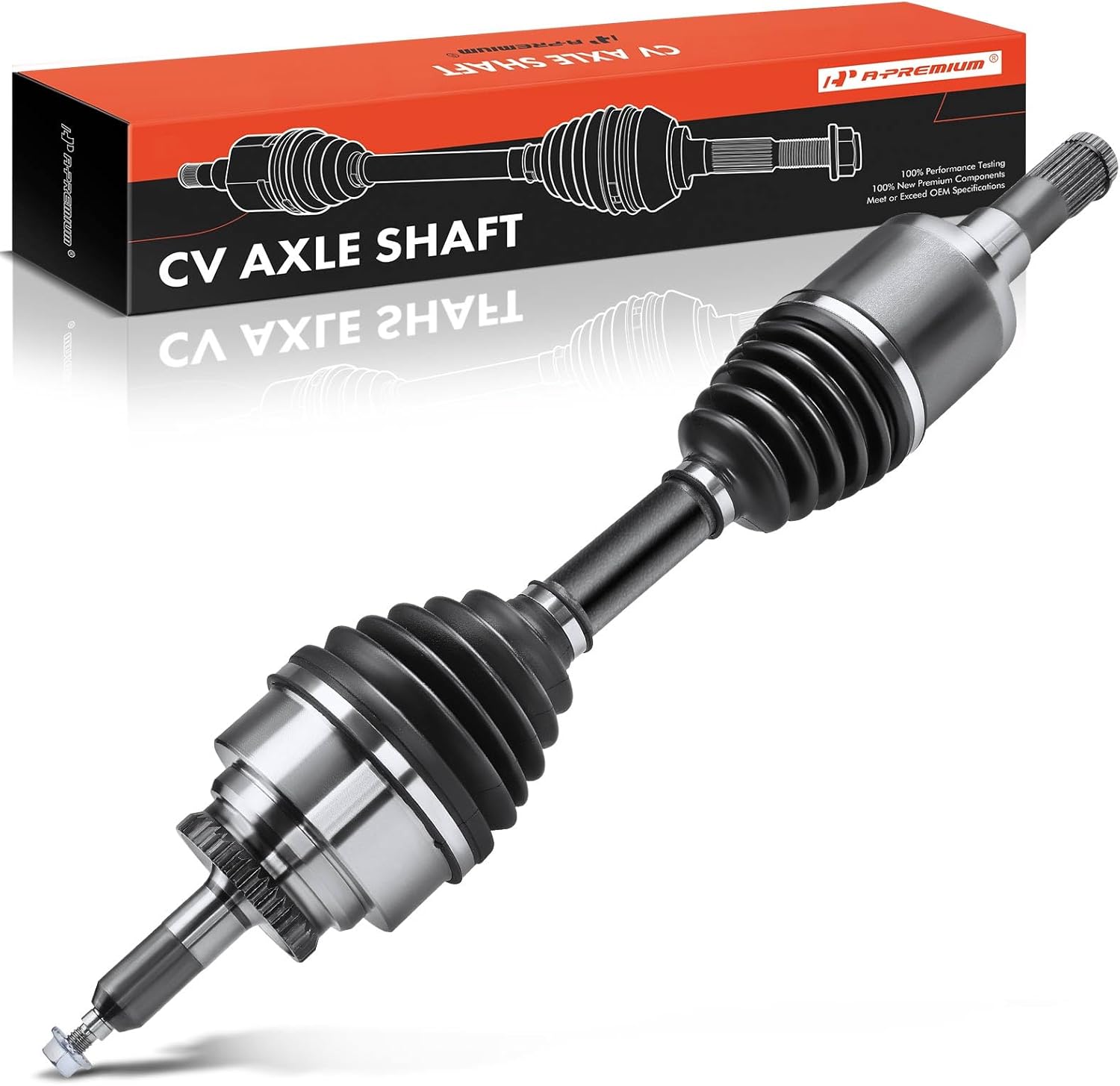 A-Premium CV Axle Shaft Assembly Compatible with Ford F150 2009-2014, Expedition 2007-2015 & Lincoln Navigator 2007-2015, 4WD Only, Front Left Driver Side, Replace# 7L1Z3B437A, AL1Z3A427B