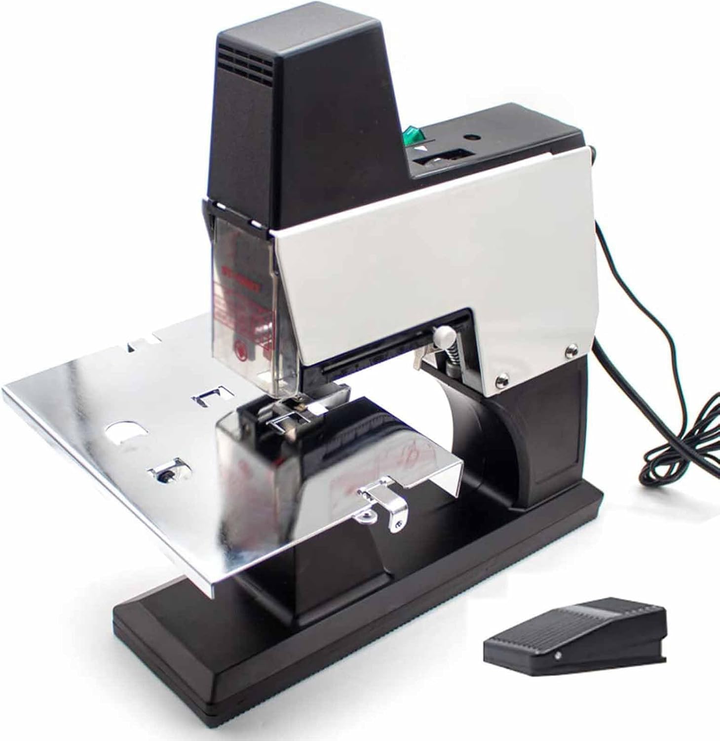 Saddle Stitching Machine, Electric Stapler, Automatic, Fast and Heavy Duty, Flat Stitching/Saddle Stitching, Suitable for Office Use