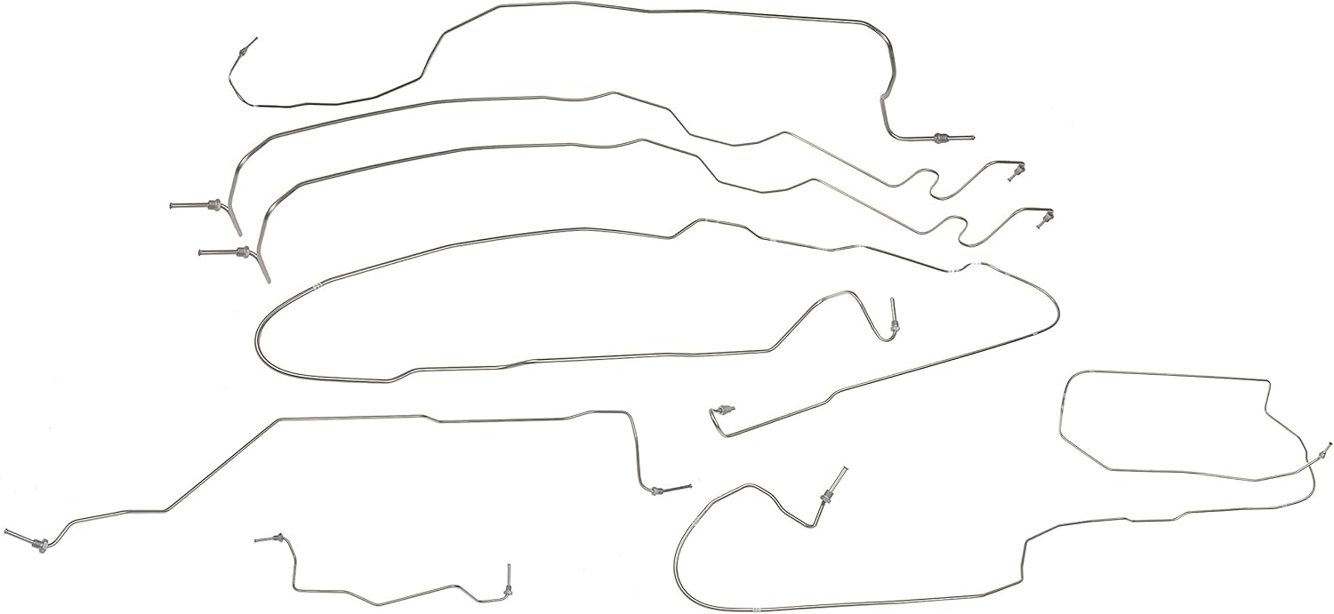 Dorman 919-131 Stainless Steel Brake Line Kit Compatible with Select Chevrolet / GMC Models (OE FIX)