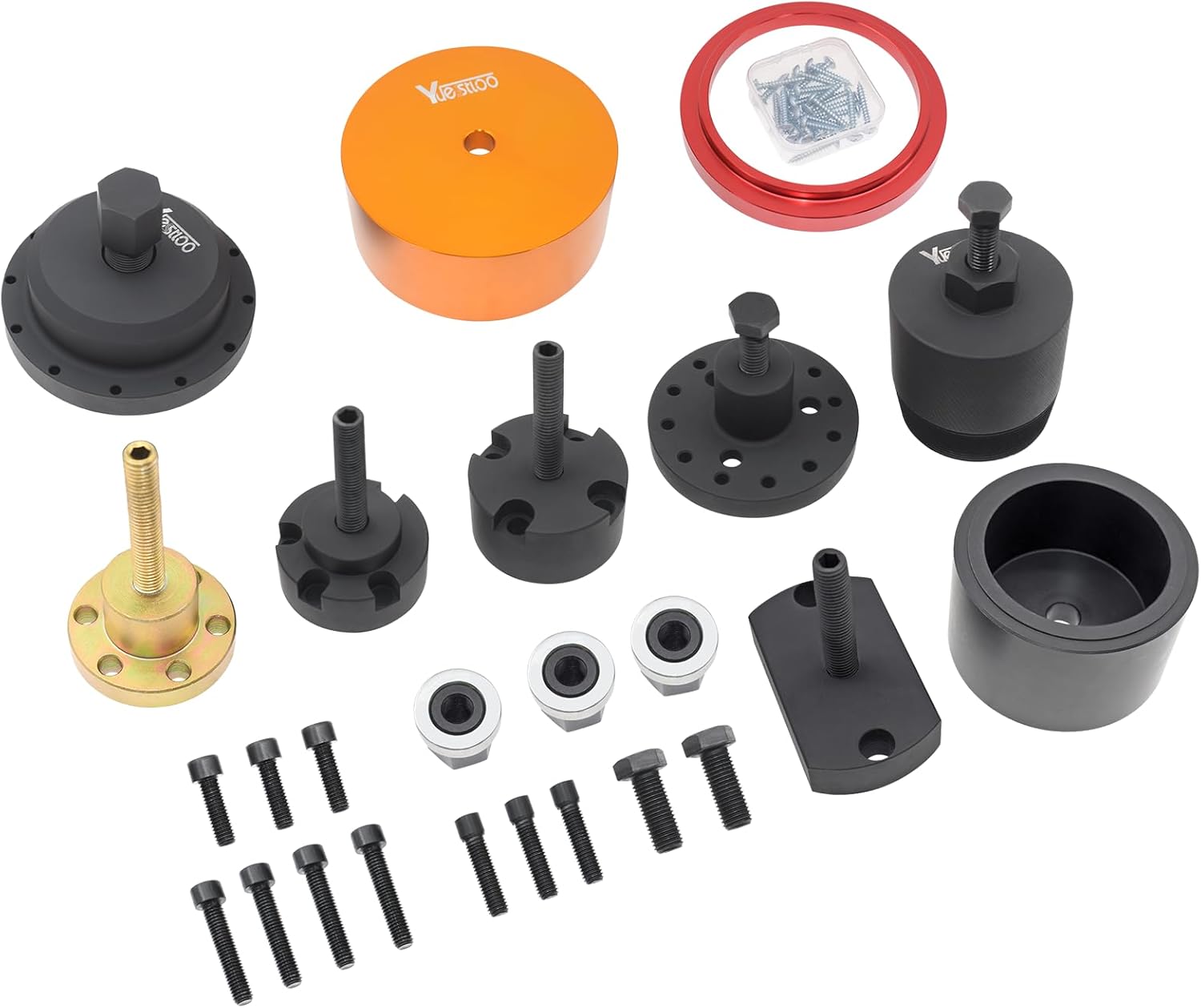 Crankshaft Front Rear Oil Seal Remover Installer Kit, Compatible with BMW N20 N26 N40 N42 N45 N45T N46 N52 N53 N54 N55 Engine