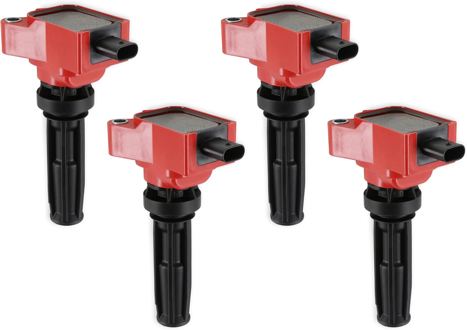 MSD 825964 Ignition Coil - Red - Set of 4