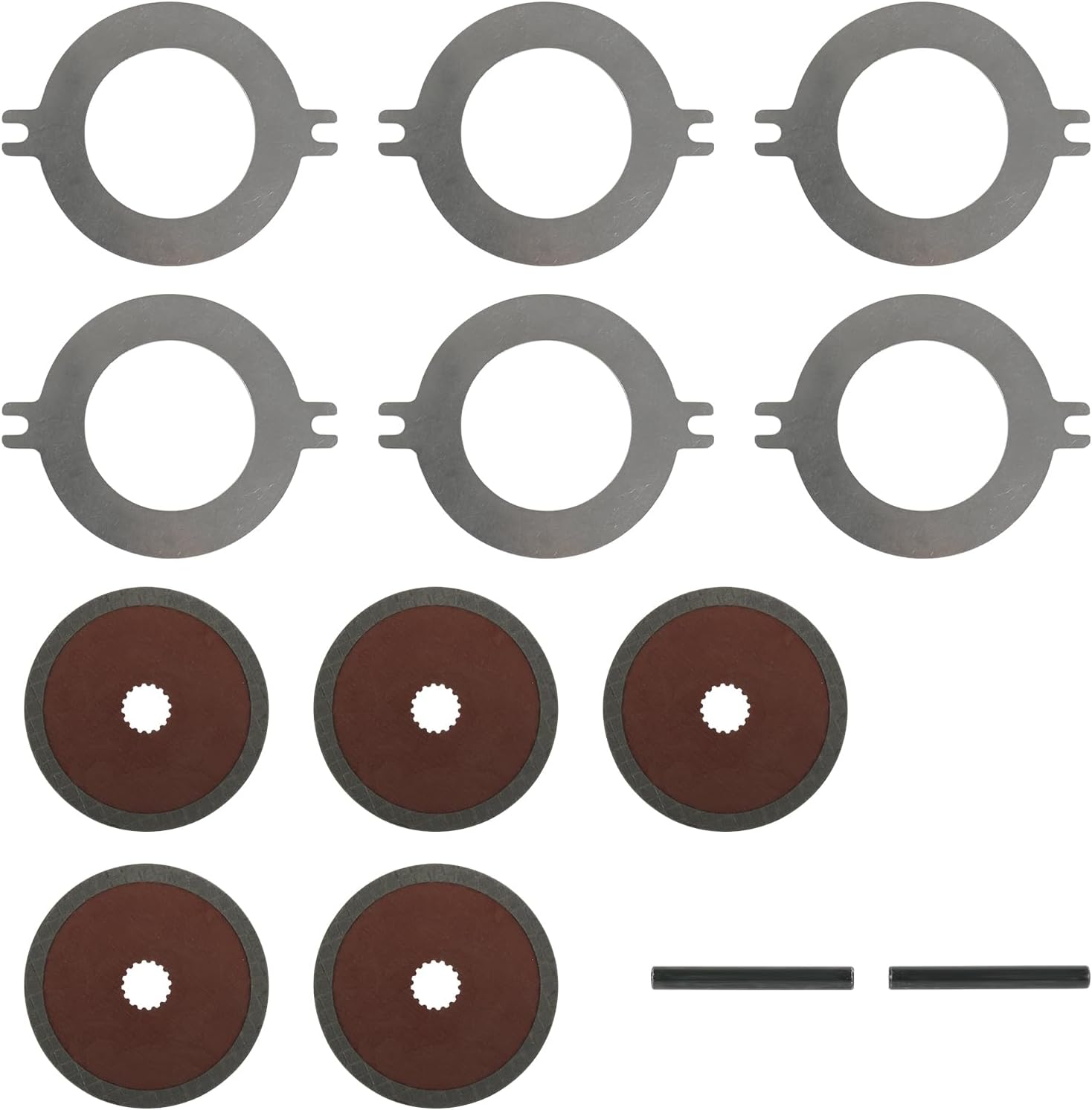 Wet Brake Disk Kit Compatible with John Deere XUV 625 Gator 825 835 855 865 Utility Vehicles Replace#AM148465,AM140803