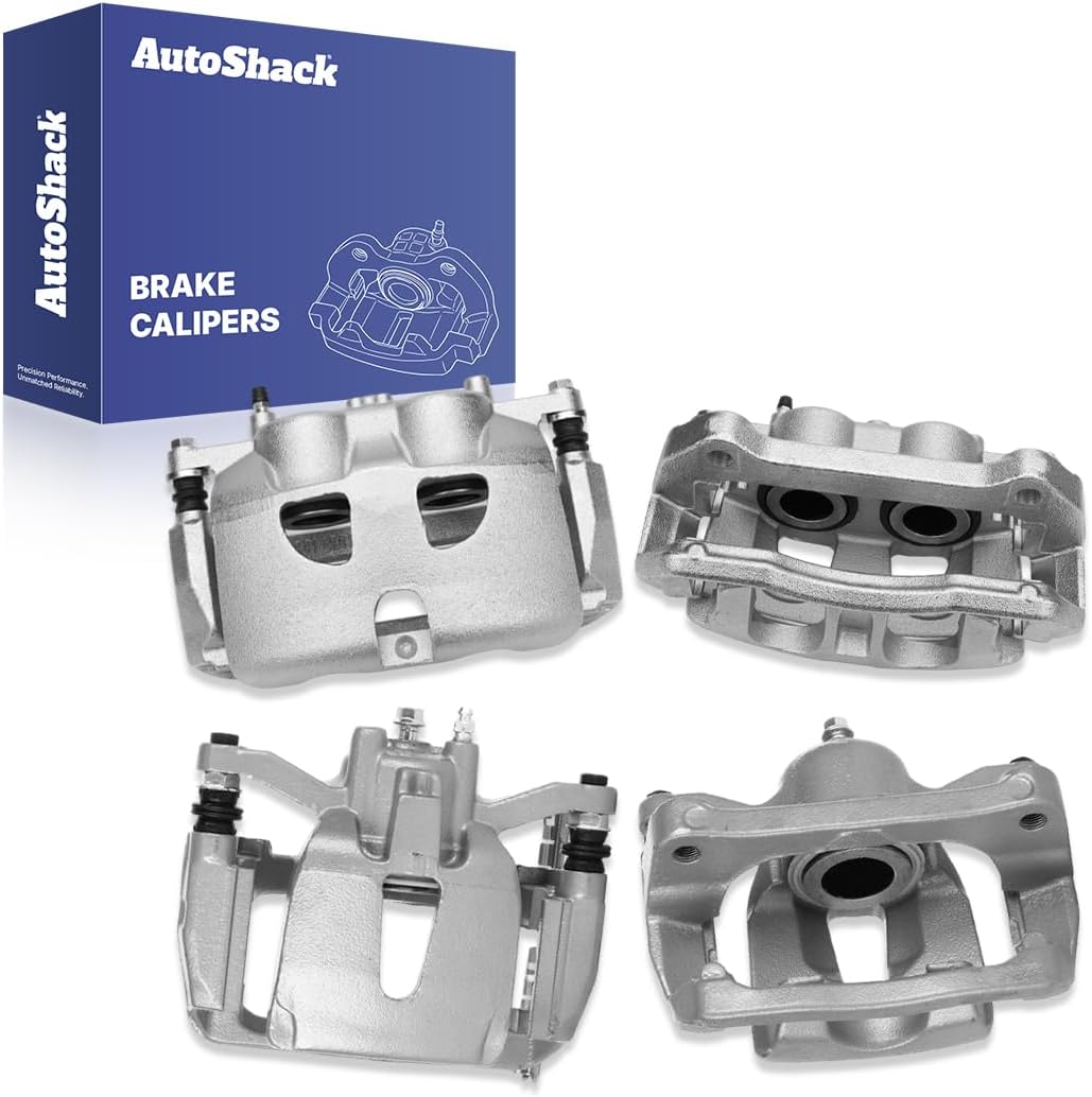 AutoShack Front & Rear Brake Calipers | Replacement for 2012-2016 Ford F-150 2018-2020 Ford F-150 2015-2018 Ford Lobo | 4-PC