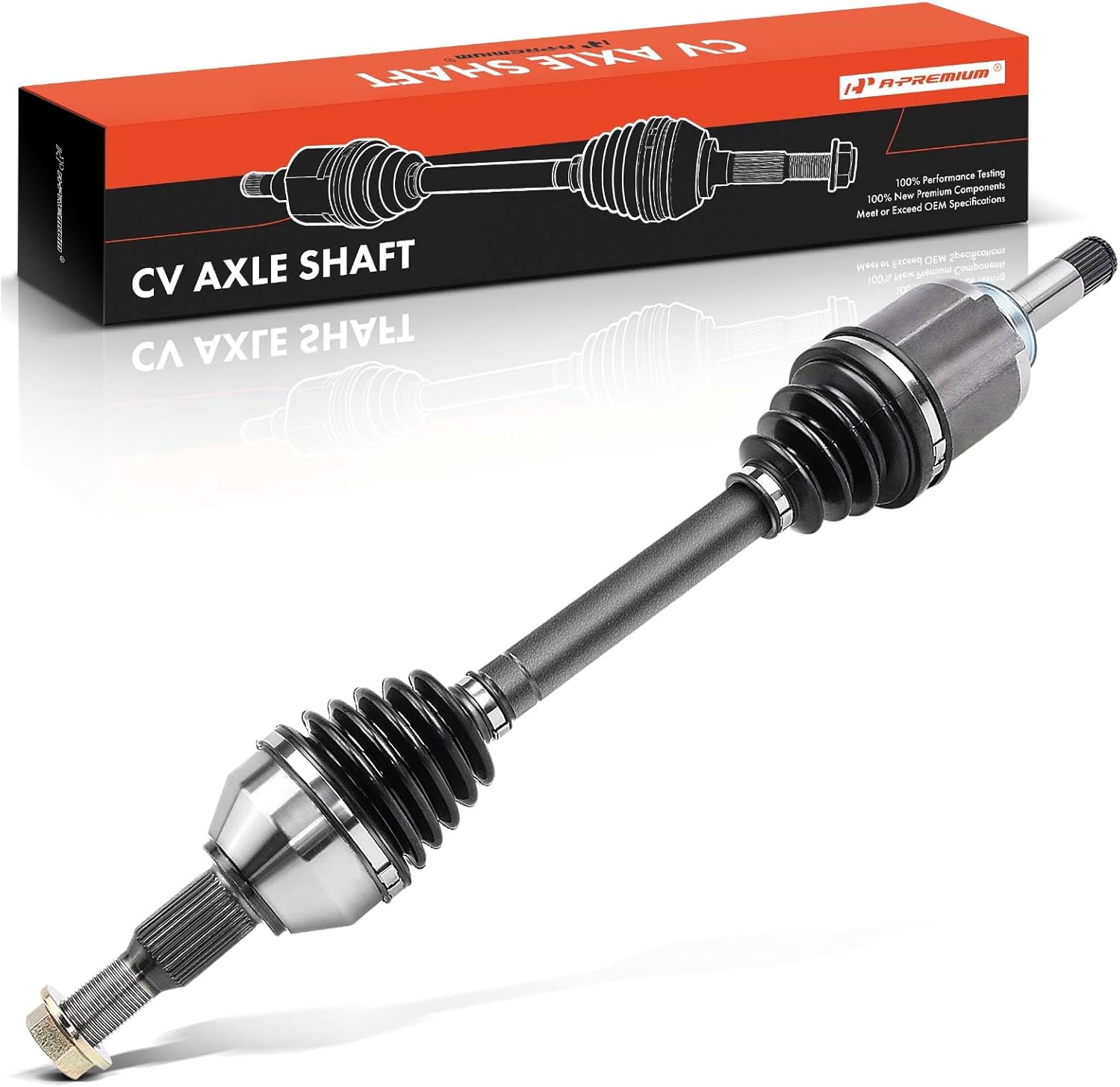 A-Premium Pair (2) CV Front Axle Shaft Assembly Compatible with Chevrolet Traverse 2009-2017 & GMC Acadia 2007-2017 & Buick Enclave & Saturn Outlook, 2007-2017, Left and Right, Replace# 20985786