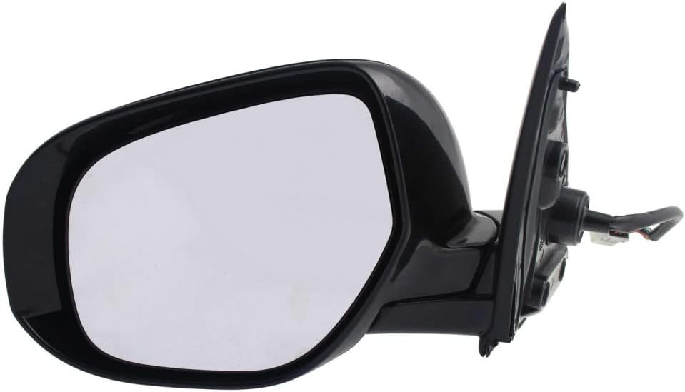 For Mitsubishi Outlander 2017 2018 2019 2020 Door Mirror Passenger Side | Power | Heated | w/Blind Spot Detection | w/Signal | Paint To Match | Replacement For MI1321157 | 7632B412XA