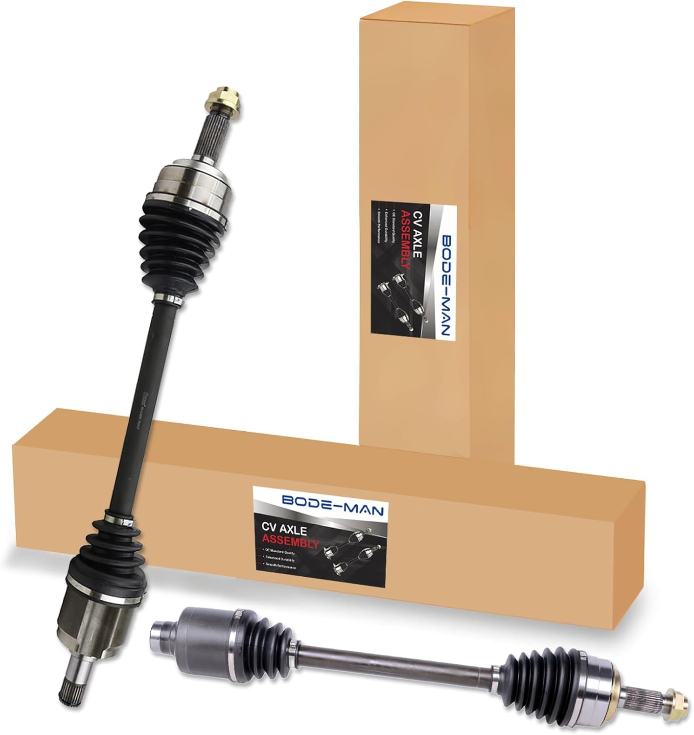 Bodeman - Pair 2 Front CV Axle Shaft Driver and Passenger Side for 2007-2010 Honda Odyssey 2WD
