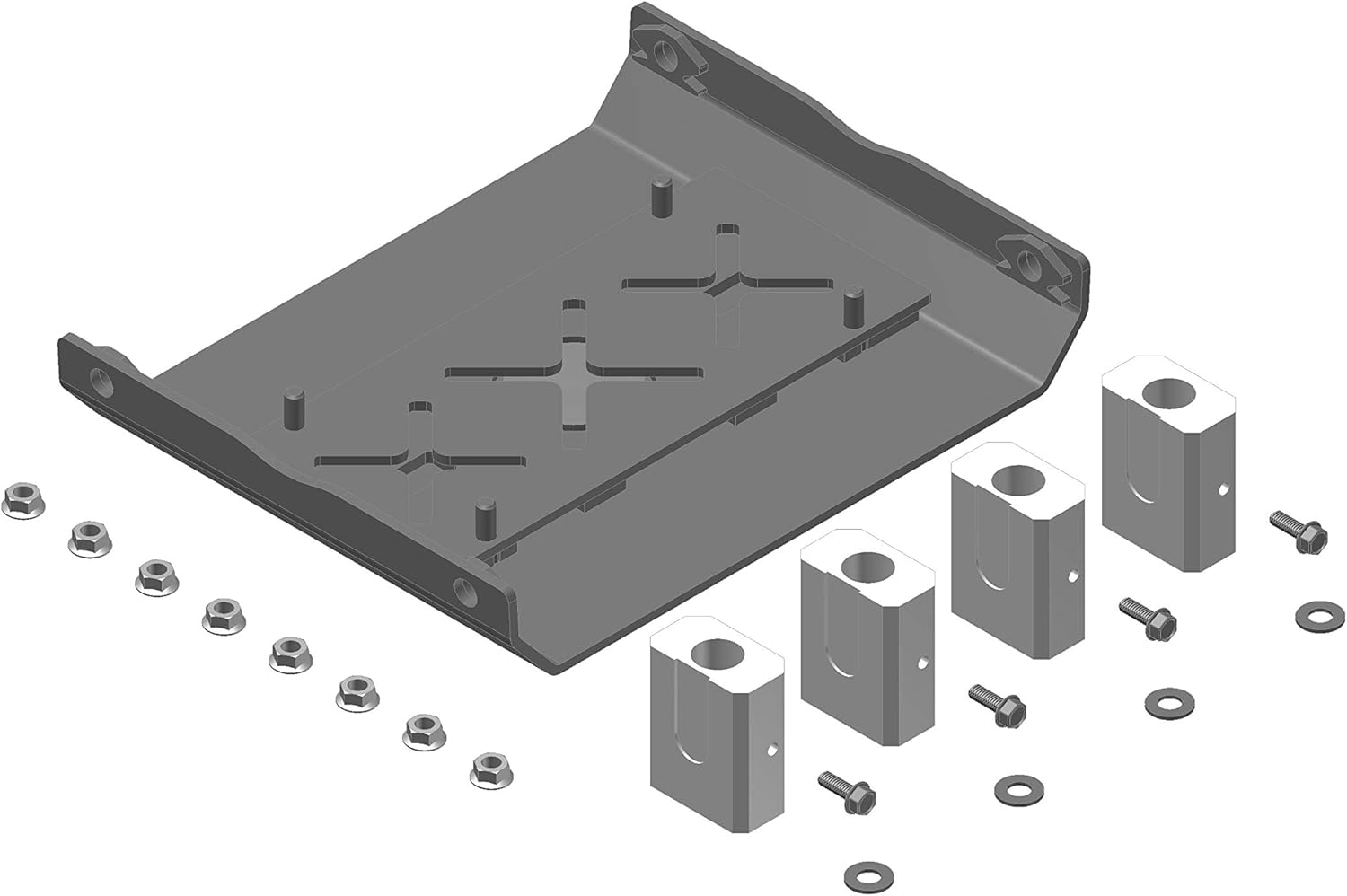 MORryde RPB77006 Goose neck Adapter Kit , Black
