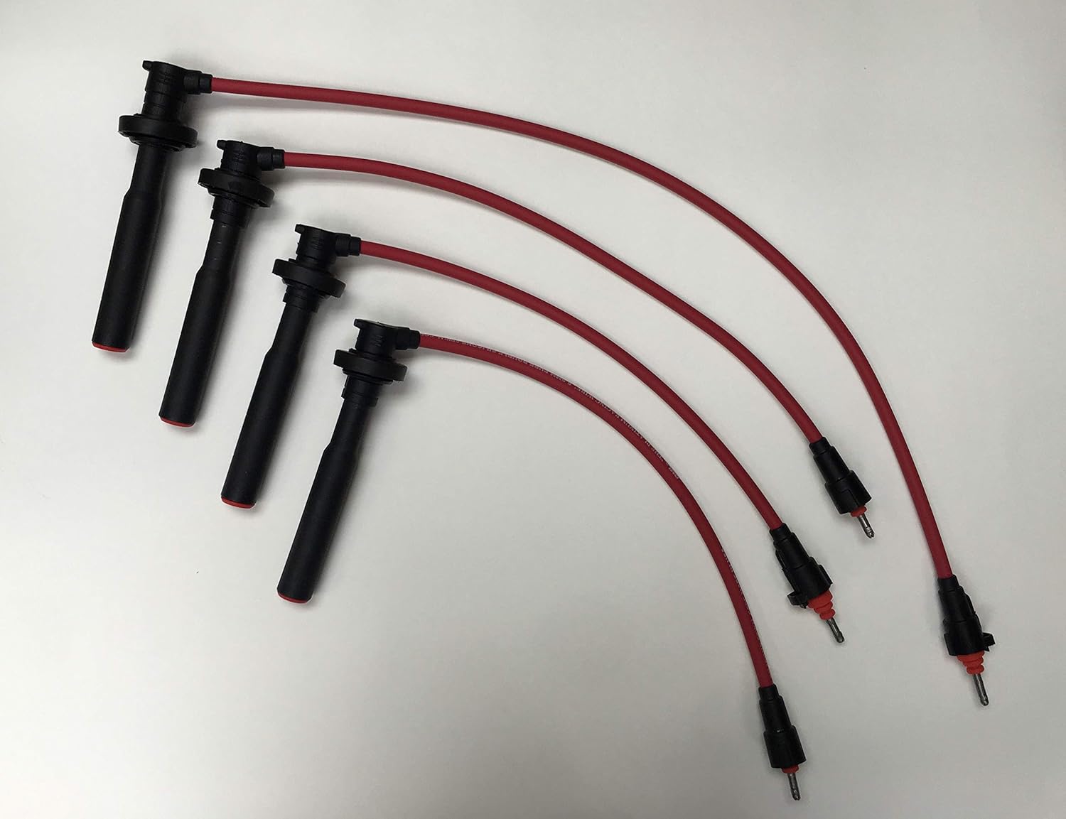 4Runner T-100 Tacoma 2.4L 2.7L 3RZFE 97-01 High Performance Red 8.5 mm Spark Plug Wires R0-85-23036R