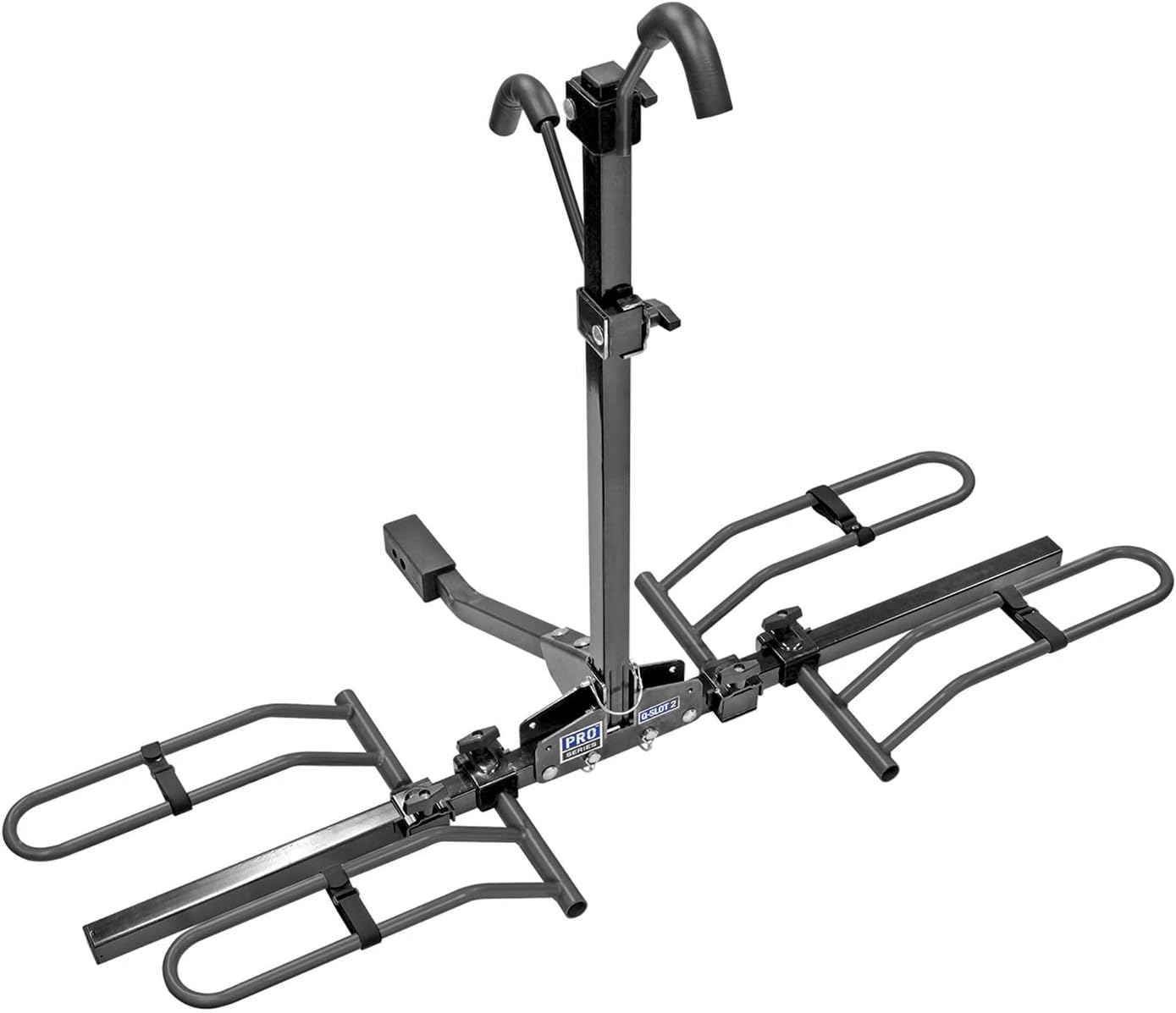 Pro Series Pro-Series 63134 Q-Slot 2 Black 2-Bike Hitch Mounted Bike Carrier