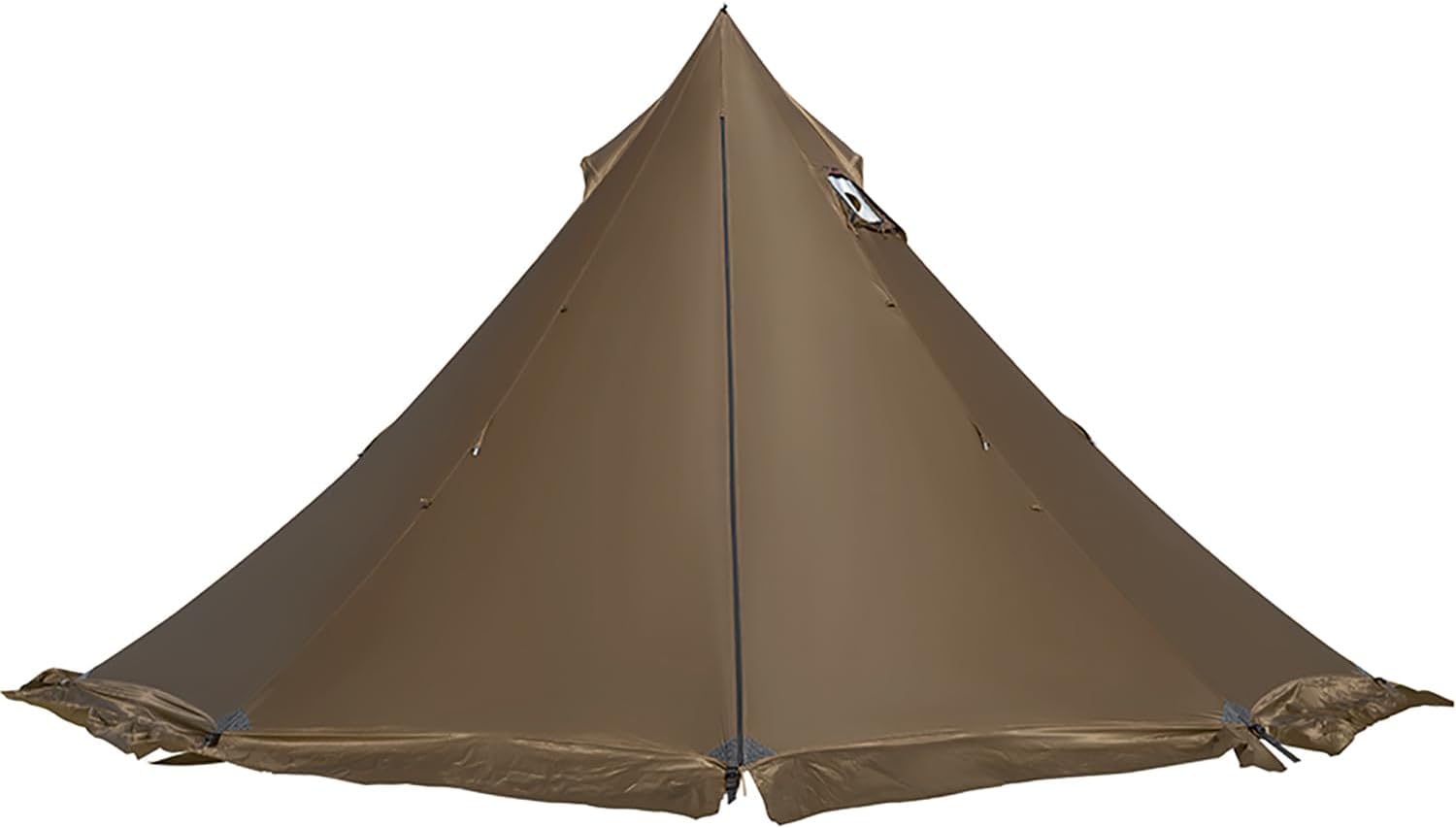Tipi Tent Camping Hot Tent, Rheum Nobile Lightweight Teepee Waterproof with Stove Jack for 2-4 Person Hiking, Hunting, Backpacking
