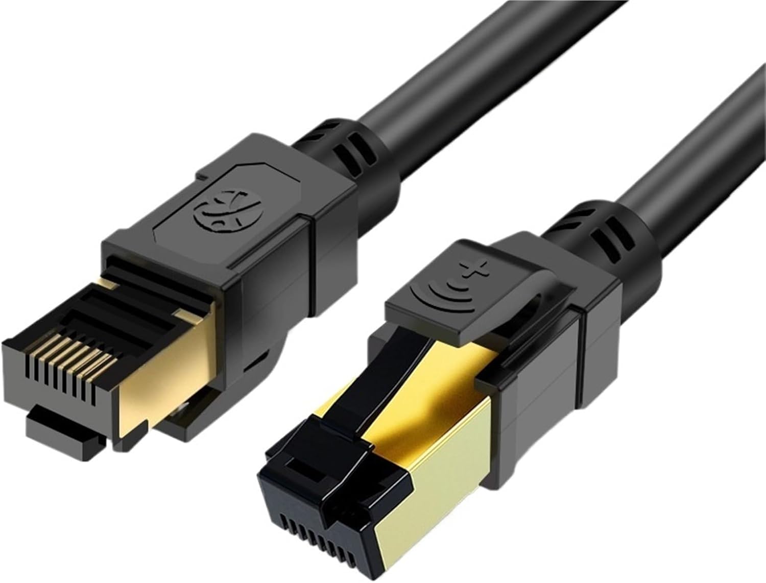 1pcs Industrial POE RJ45 Ethernet Cable,Flexible SFTP CAT5E Cable Ethernet,Waterproof Network cable For Cable(A-2 Cat5e,10m)