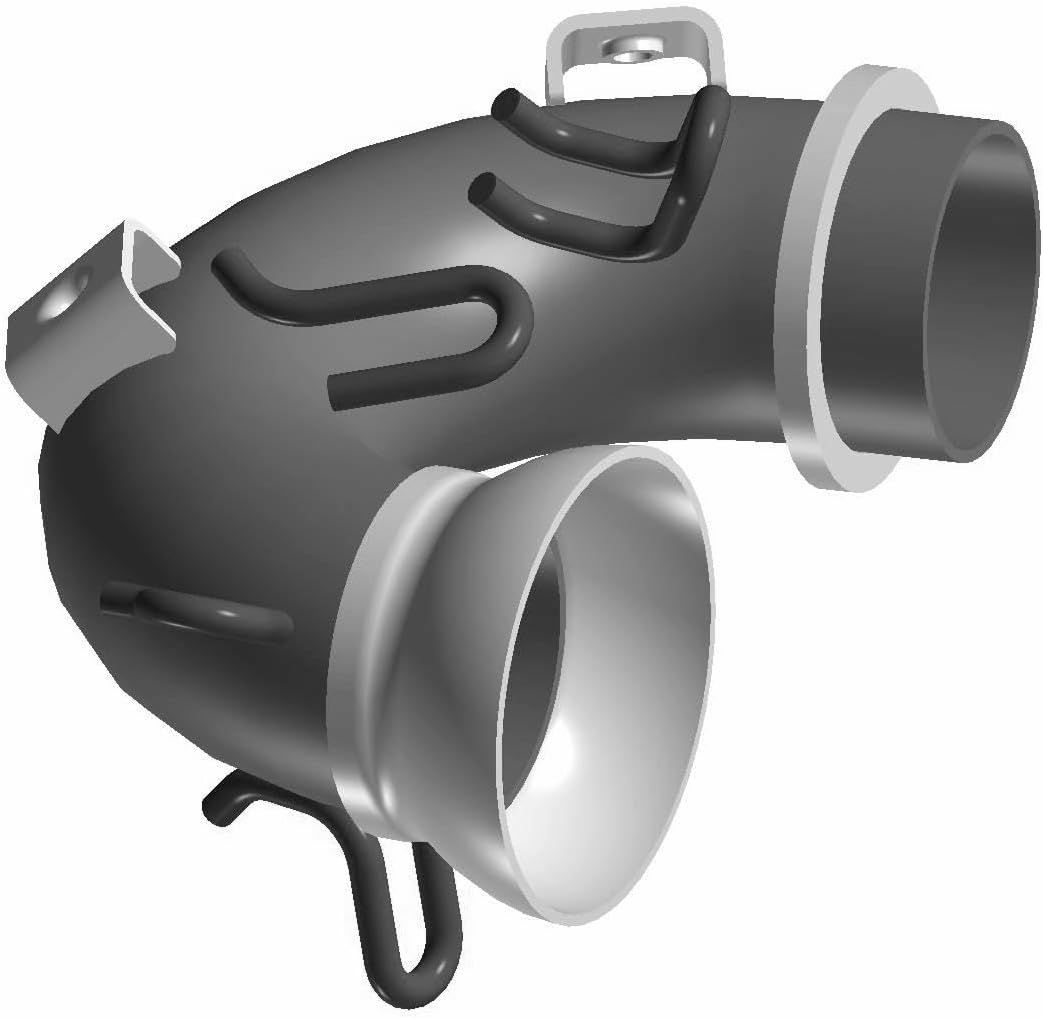 Polaris Ranger Manifold Joint Weldment, High Temp Powder Paint, Black, Genuine OEM Part 1262139-489, Qty 1