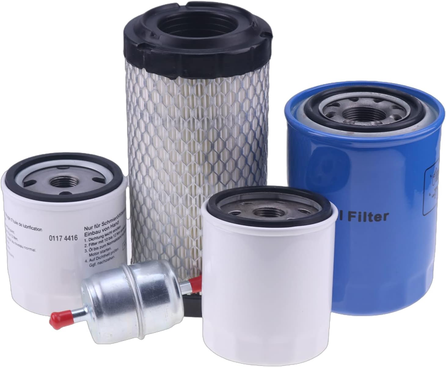 Solarhome Maintenance Service Filter Kit 14051-7020 T2555-38031 T2555-38021 T2555-55411 for Kioti Tactor CS2210 CS2410 CS2510 SUB Compact