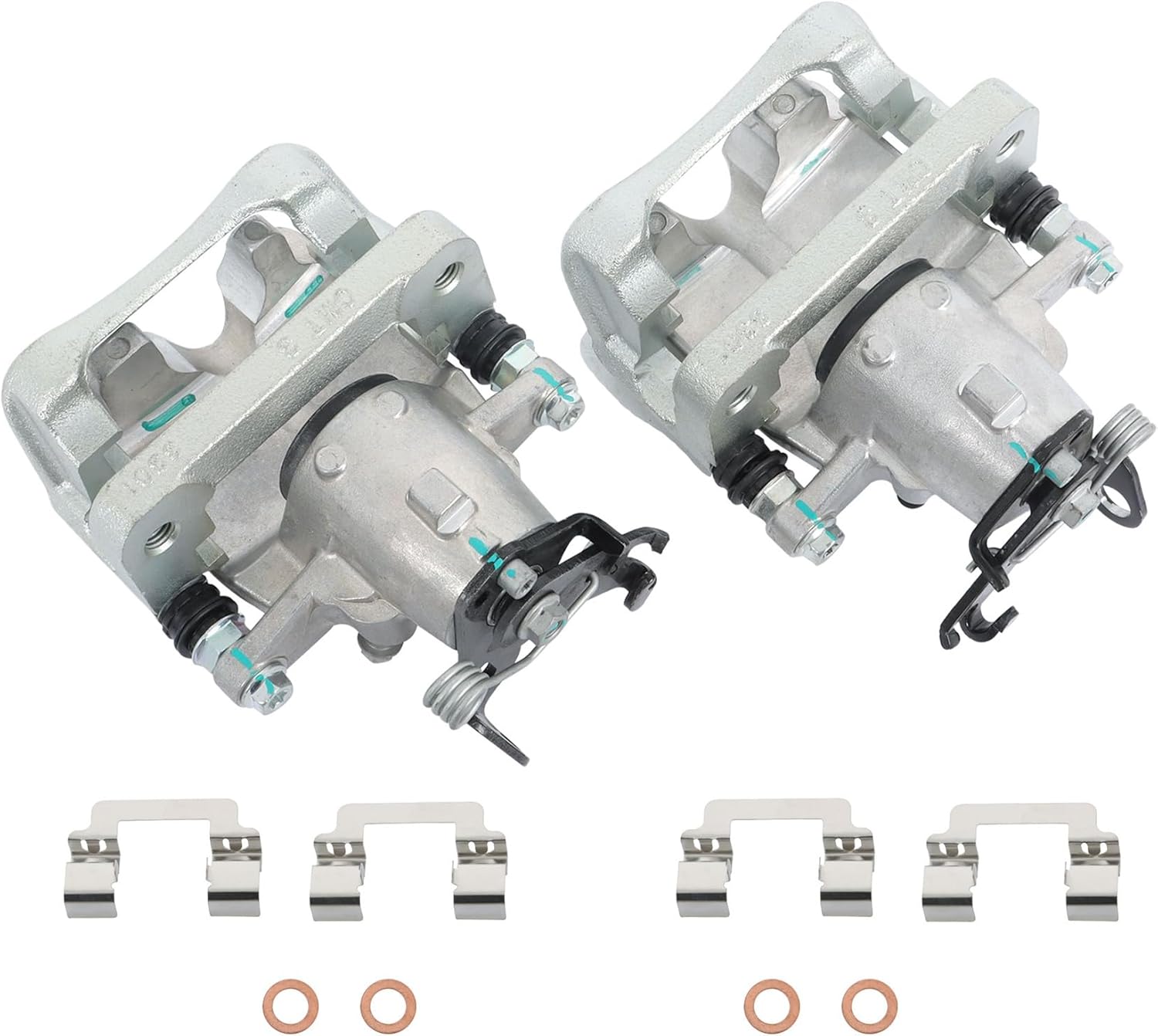 labwork 2 x Rear Left and Right Brake Calipers Replacement for Chevy Impala Malibu Replacement for LaCrosse 18-B5400A 13578100