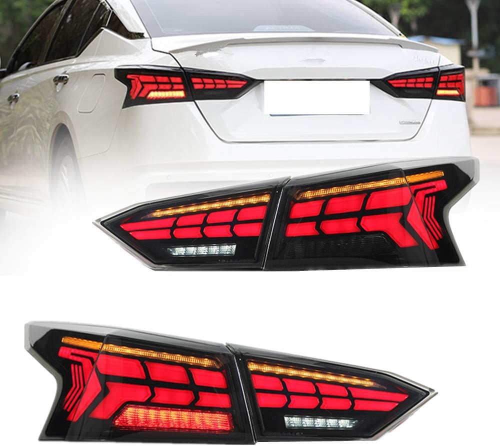inginuity time LED Tail Lights For Nissan Altima 2019-2025 With Sequential Turn Signal Rear Lamps