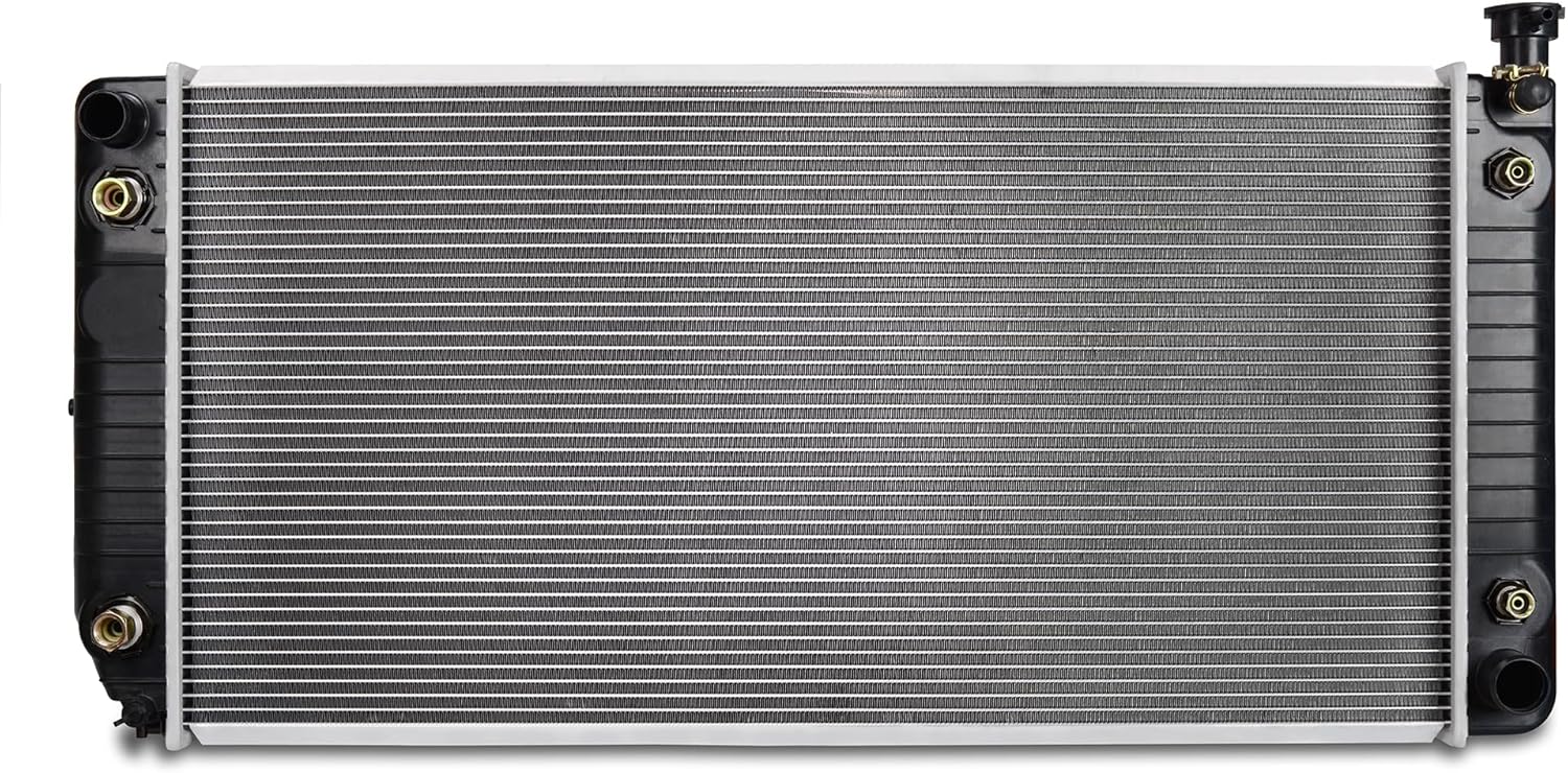 Mishimoto Silver R1693-AT 1994-2000 Chevrolet/GMC C/K Truck 5.0L/5.7L V8 Without HD Cooling Radiator Replacement, 1 Pack