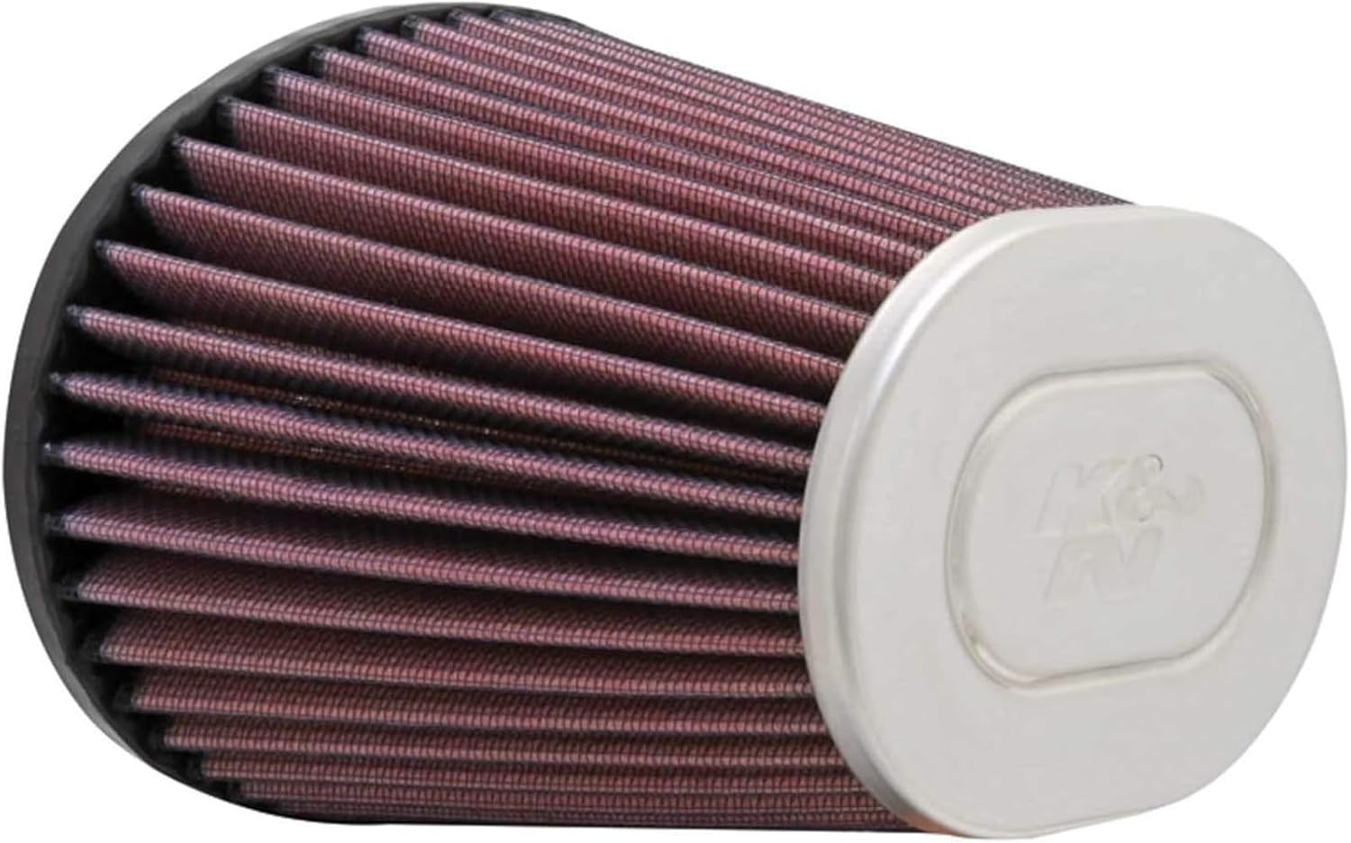 K&N High-Flow Original Lifetime Universal Clamp-On Air Filter: High Performance, Washable, Replacement Engine Filter: Filter Height: 5.625 In, Flange Length: 0.875 In, Shape: Oval Straight, RC-5000