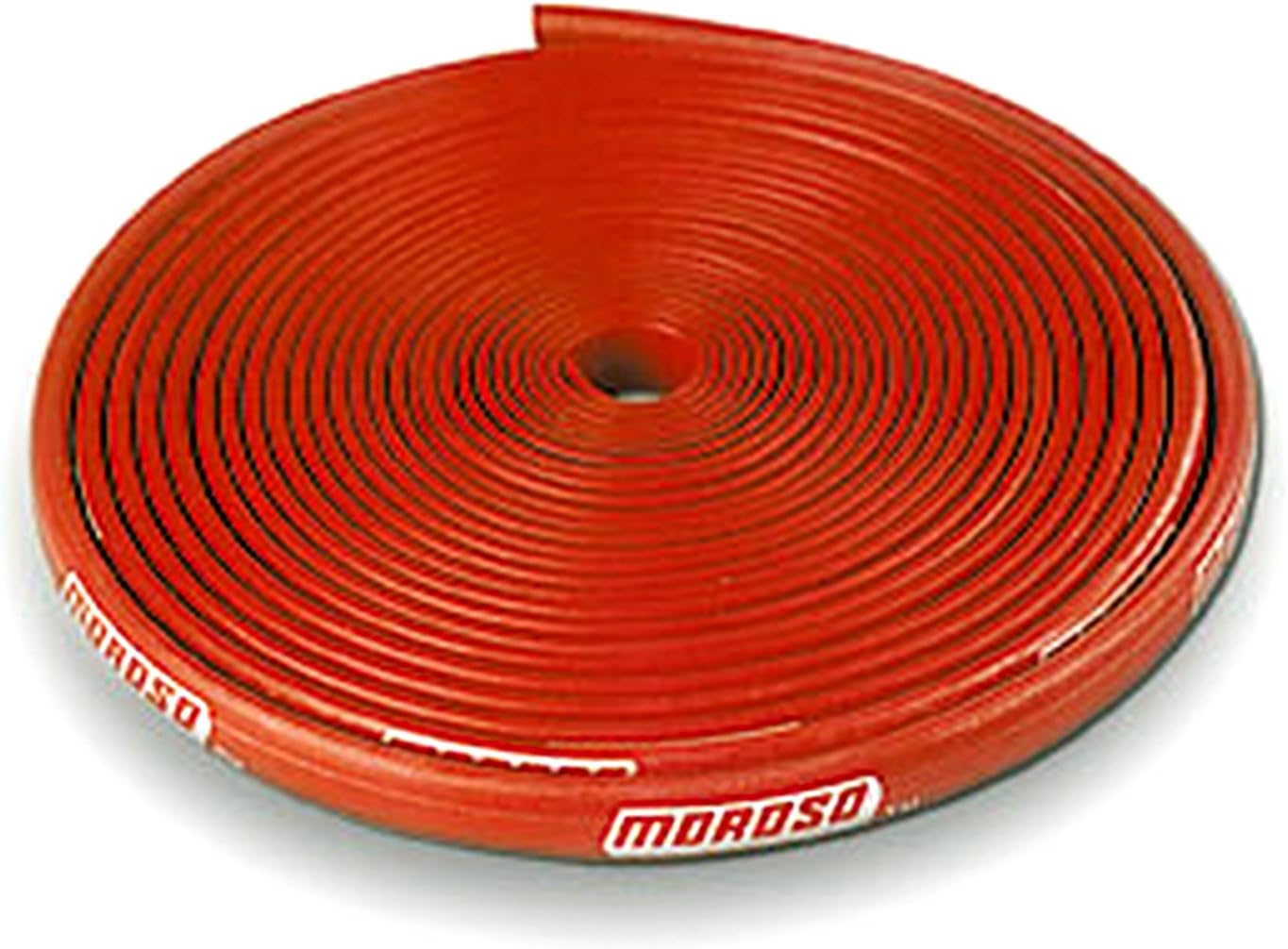 Moroso 72002 Red Ignition Wire Sleeve, Fits 8mm Wire or Smaller, 25' Roll