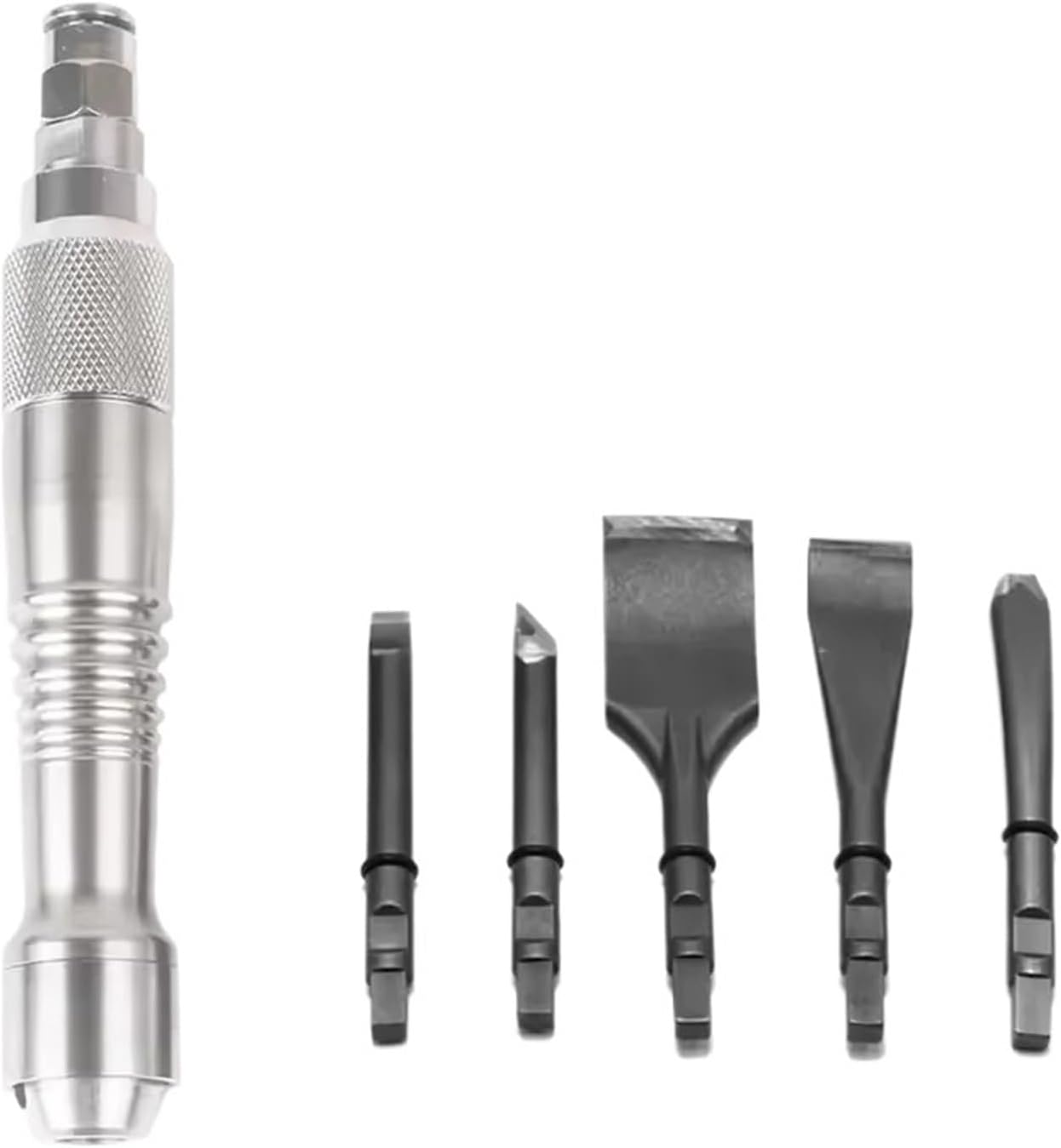 Air Chisel, Pneumatic Shovel Chisel Breaking Plaster Gas Dental Carving Welding Slagging Vibrating Spatula,Pneumatic Shovel Tool(Set 2)
