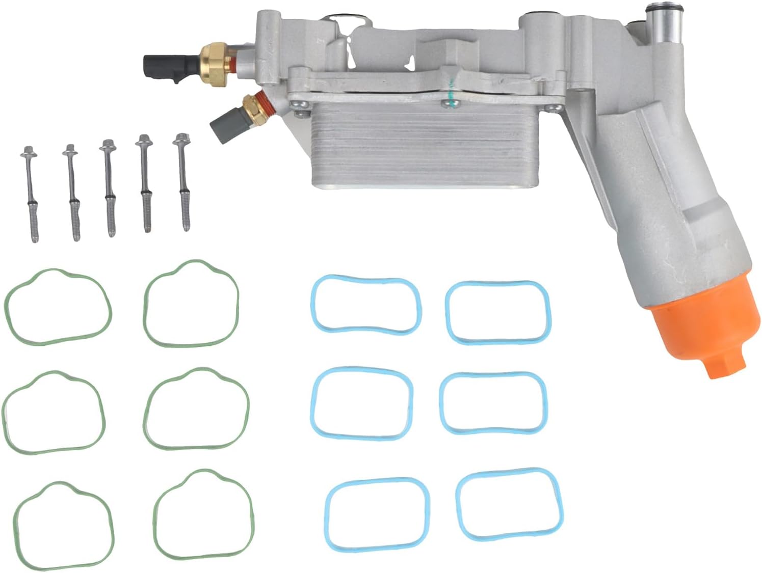 7B0115401 Oil Filter Housing Kit Compatible with Jeep Wrangler JK Dorman2011-2016 Chrysler 200 300 Town & Country 2011-2014 Dodge Avenger 2012-2016 Jeep Wrangler Replace OE 5184294AC