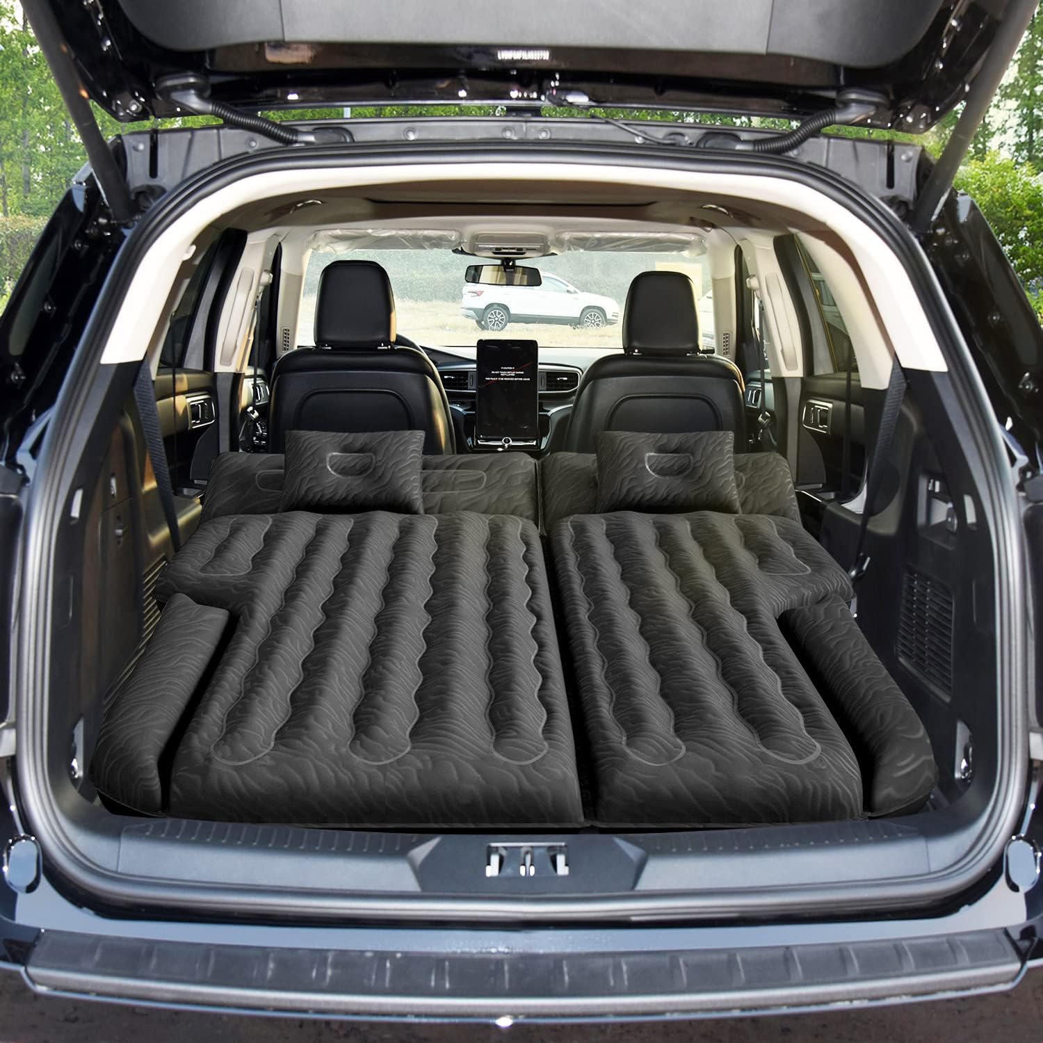 Umbrauto Air Mattress for 6-6.5 ft Full-Size Standard Truck Beds, Inflatable Truck Tent Airbed with Pump, Carry Bag and Repair Patch