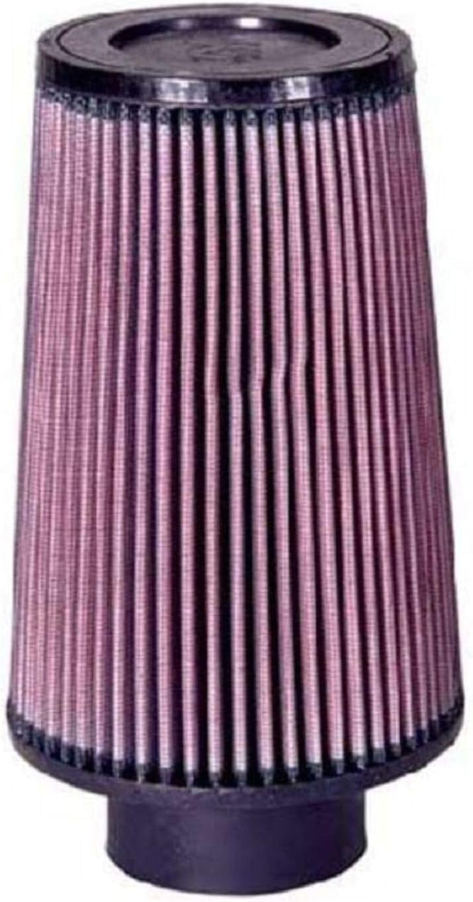K&N High-Flow Original Lifetime Universal Clamp-On Air Filter: Performance, Premium, Washable: Flange Diameter: 3.25 In, Filter Height: 8 In, Flange Length: 1.625 In, Shape: Round Tapered, RU-5122