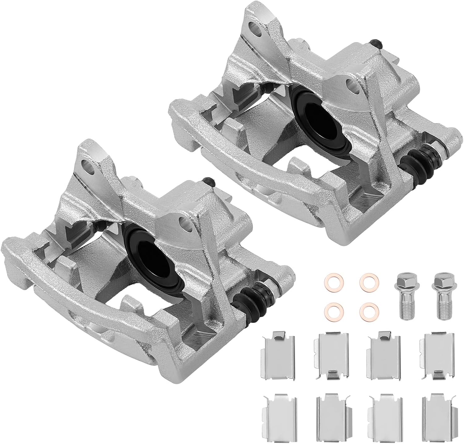 Rear Brake Caliper Assembly Replaces for 18B5047 18B5046, Compatible with Dodge Nitro 2007-2011 3.7L 4.0L, Compatible with Jeep Liberty Wrangler 2008-2012 3.6L V6