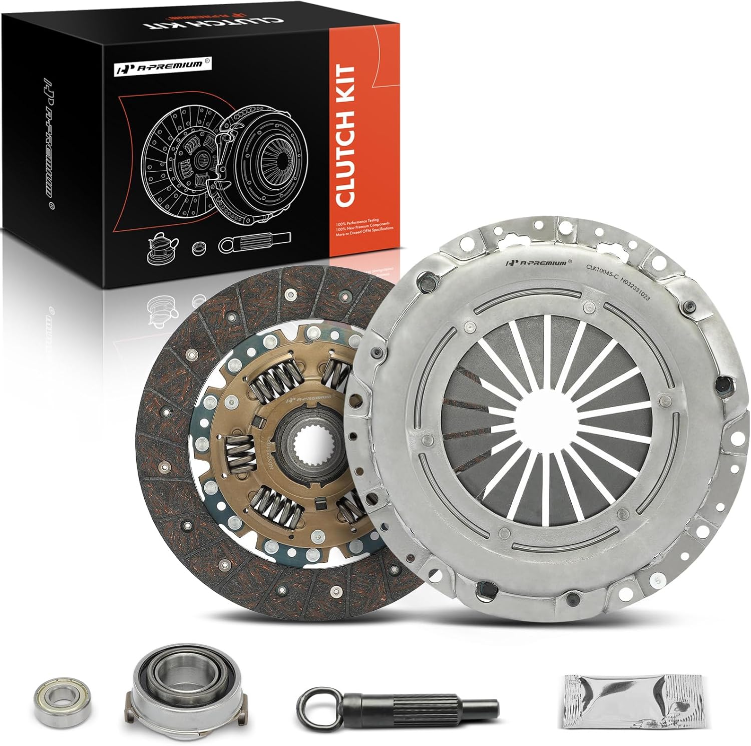 A-Premium Transmission Clutch Kit Compatible with Mazda Miata 1994-1997 1999-2005, L4 1.8L, Replace# 10045ST1X
