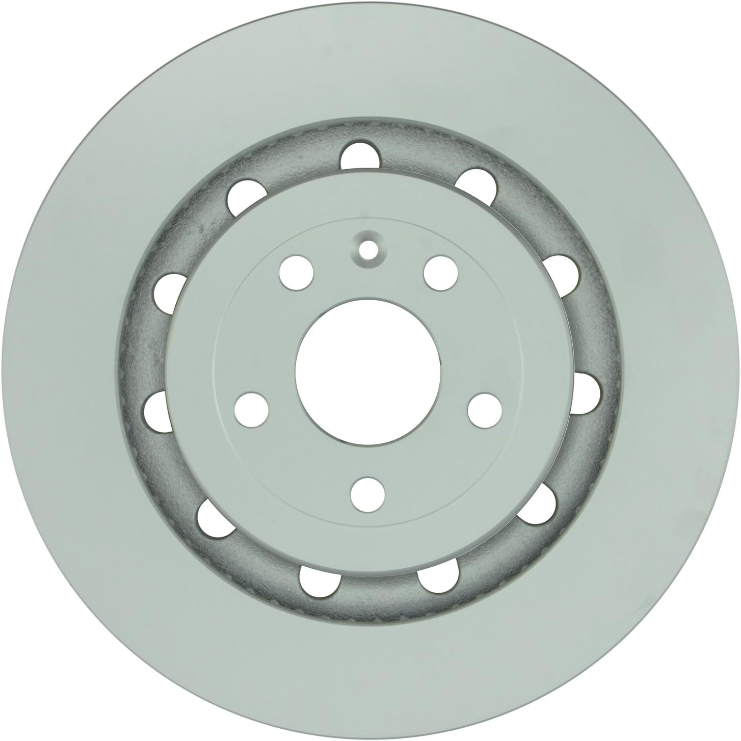BOSCH 20011572 QuietCast Premium Disc Brake Rotor - Compatible with Select Ford Explorer, Flex, Police Interceptor Sedan/Utility, Taurus; Lincoln MKS, MKT + More; FRONT - Single