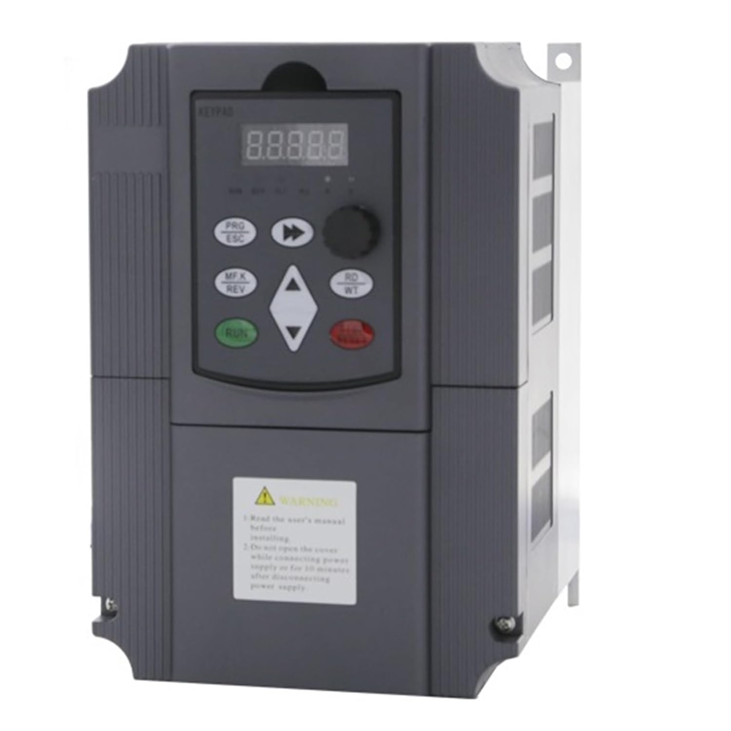 1Pcs 1ph 220V to 3ph 220V or 380V VFD AC Frequency Inverter 7.5kw 11kw Single Phase Input 3 Phase Output Drives Frequency Converter(11kw-15HP,Three-Phase 380V)