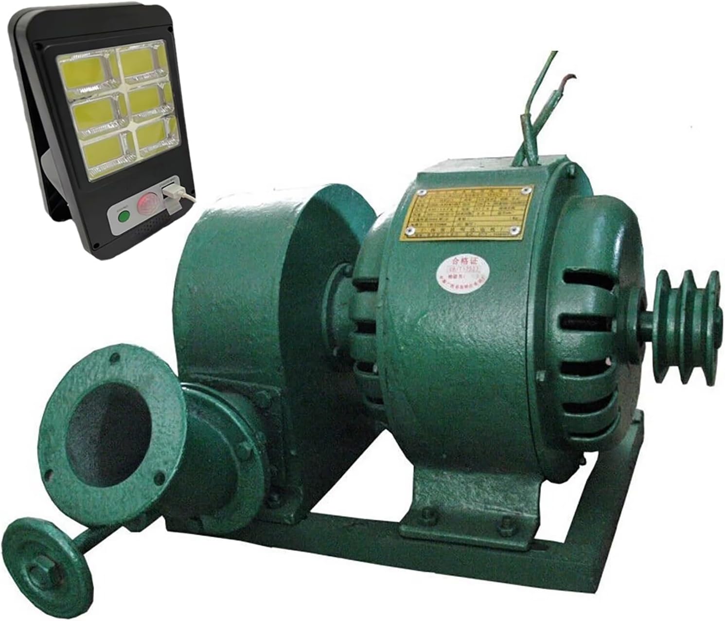 1KW/2KW Horizontal Dual-Use Permanent Magnet Water Turbine Generator – Single-Phase Hydro Generator For Off-Grid Power, 220V Continuous Output For Home & Remote Areas(2KW)