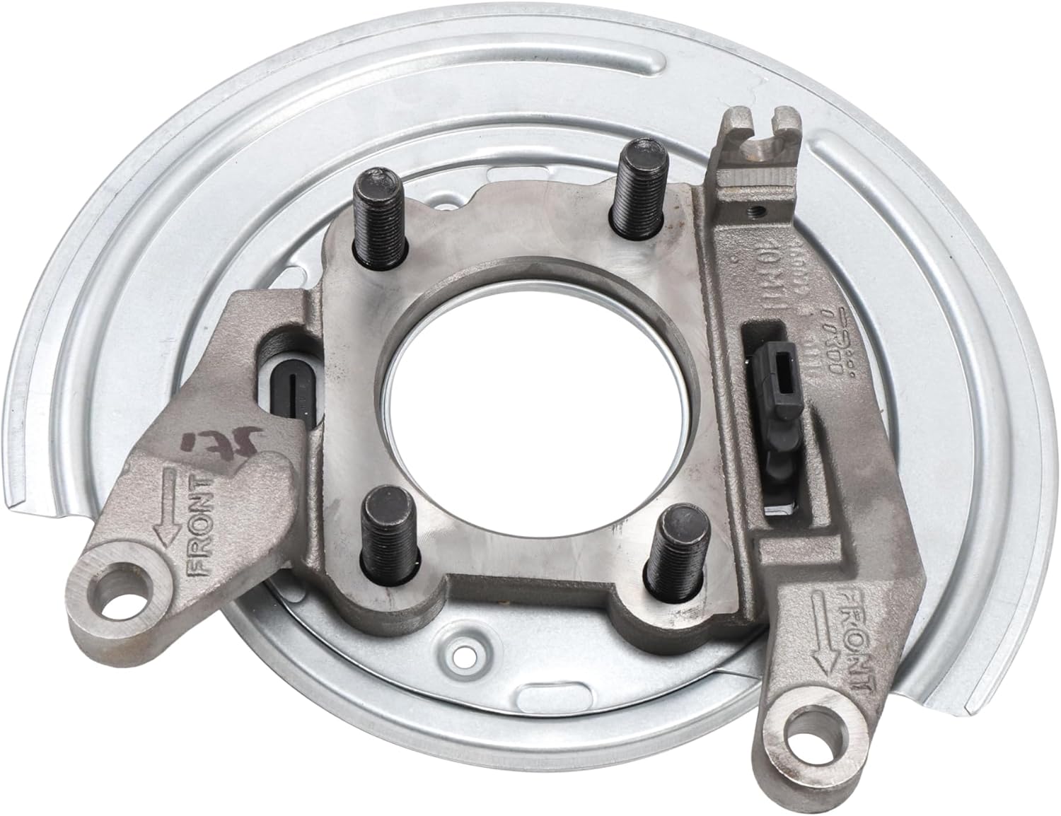 GM Genuine Parts 15836519 Rear Parking Brake Anchor Backing Plate Kit with Plate, Shield, and Bolts