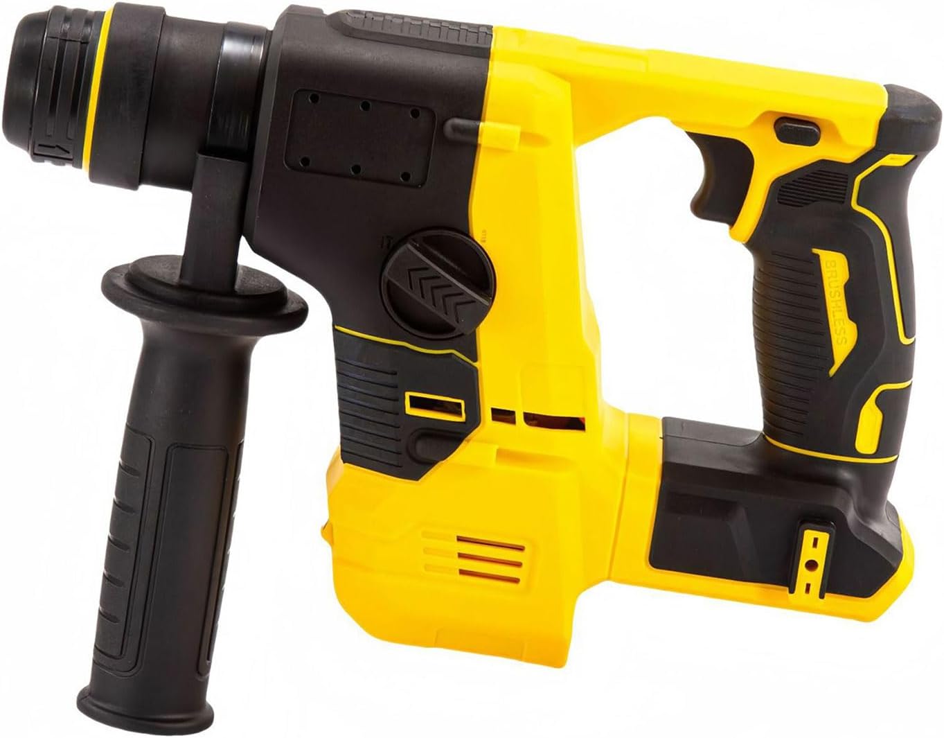 Rotary Hammer Drill for 20V Battery, Brushless Cordless with Safe Clutches for Concrete 1400RPM