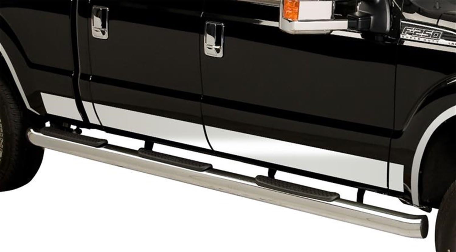 Putco 9751461 Super Duty Supercrew Rocker Panel, 8' Bed