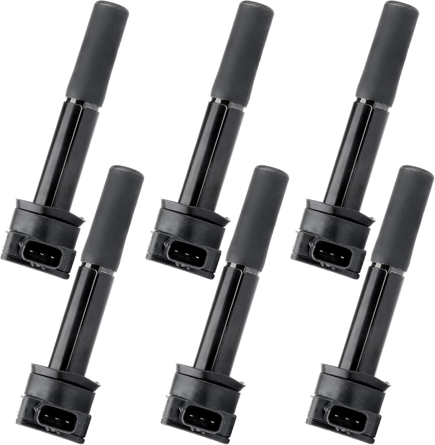 ECCPP Portable Spare Car Ignition Coils Compatible for Mitsubishi Endeavor/for Mitsubishi Galant V6 3.8L 2004-2008 Replacement for UF481 C1505 for Travel, Transportation and Repair (Pack of 6)