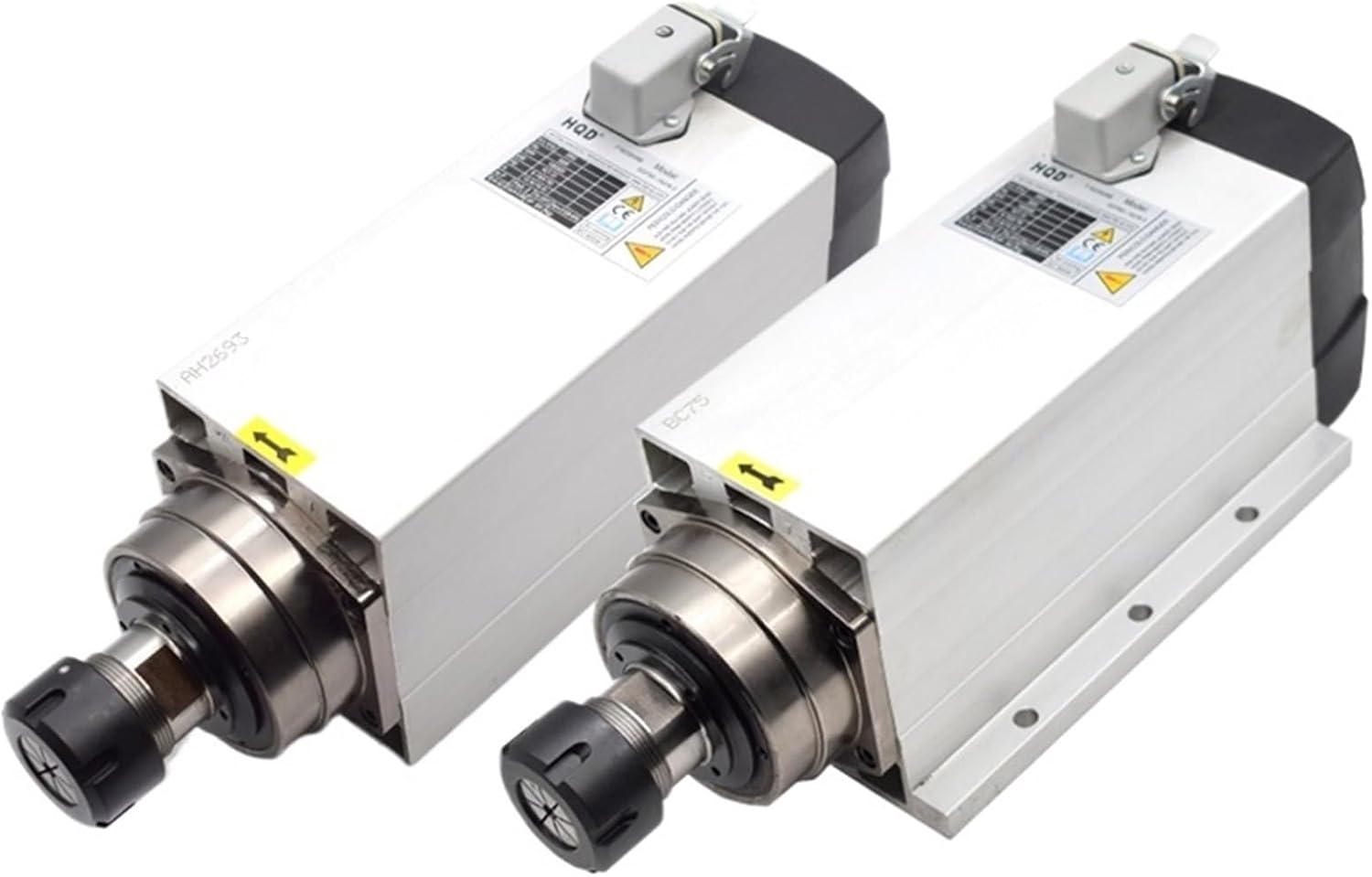 1pcs 7.5KW 9KW Air Cooled Spindle Motor 380V 220V ER32 Wood Lathe Spindle for CNC Milling Lathe Router Machine Tools(Without Base,9KW 220V)
