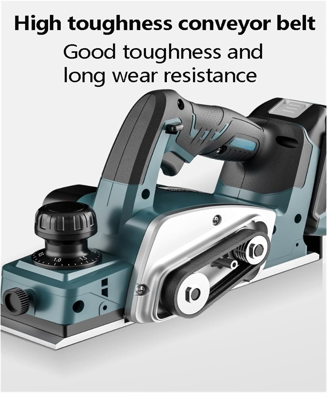 Handheld Electric Planer Cordless Wood Planing Mac Brushless Electric Planer Cordless Electric Hand Planer Rechargeable Woodworking Power Tool For